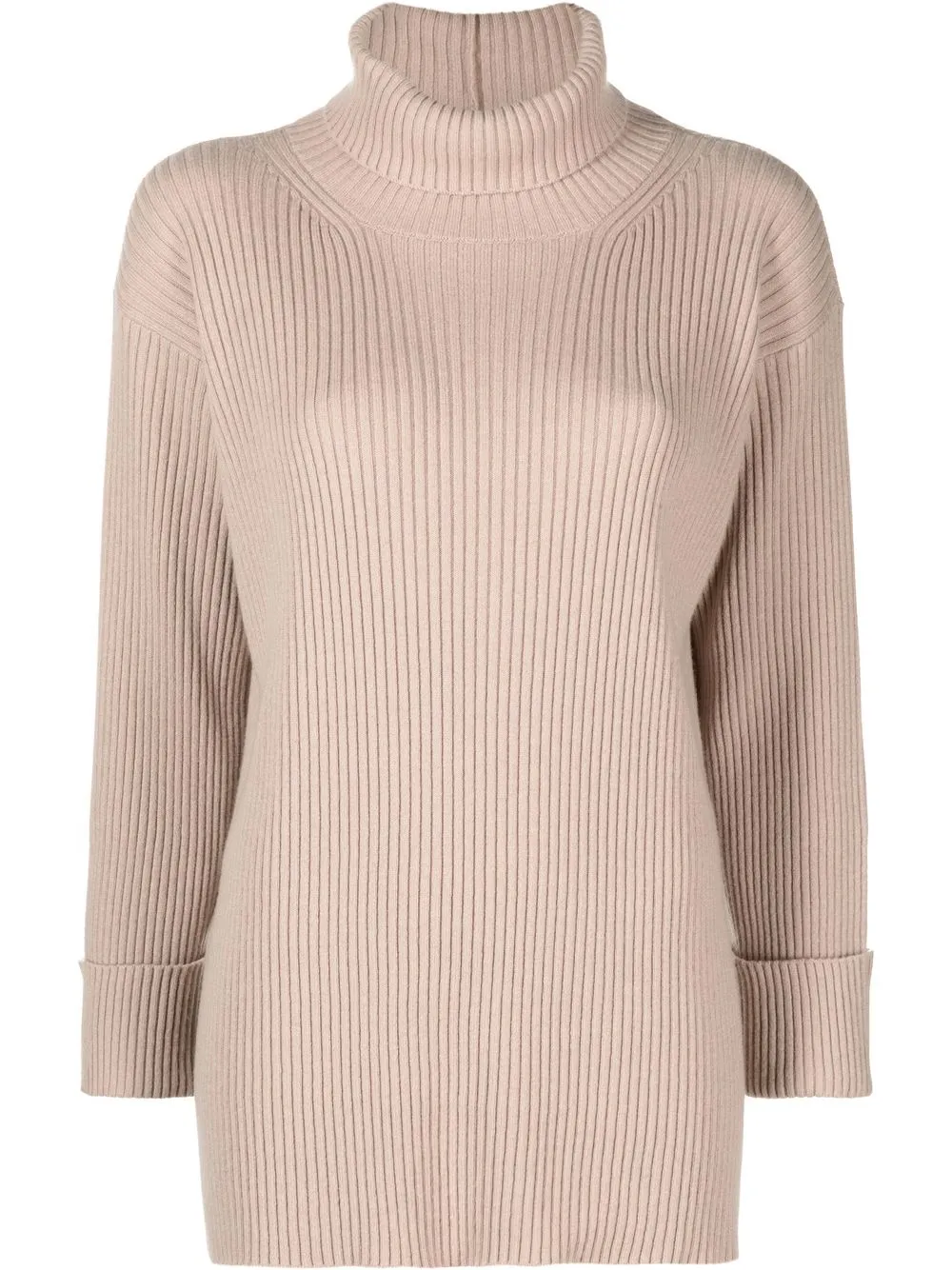 

Fabiana Filippi roll-neck knitted jumper - Neutrals