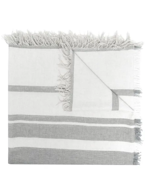 Fabiana Filippi fringe-detail stripe scarf
