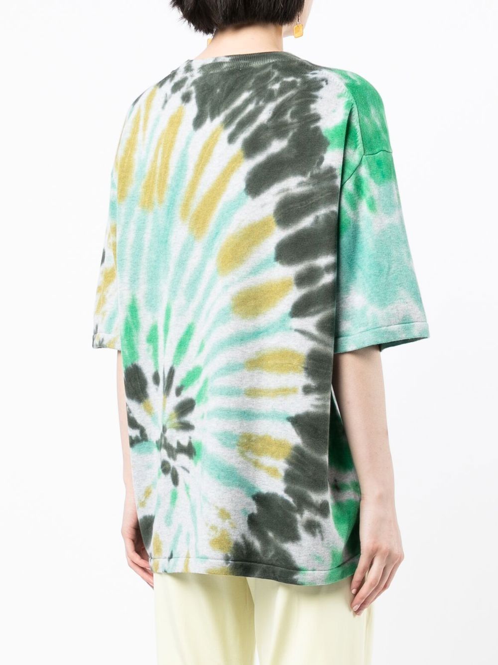 Kenzo tiger-print tie-dye T-shirt Women