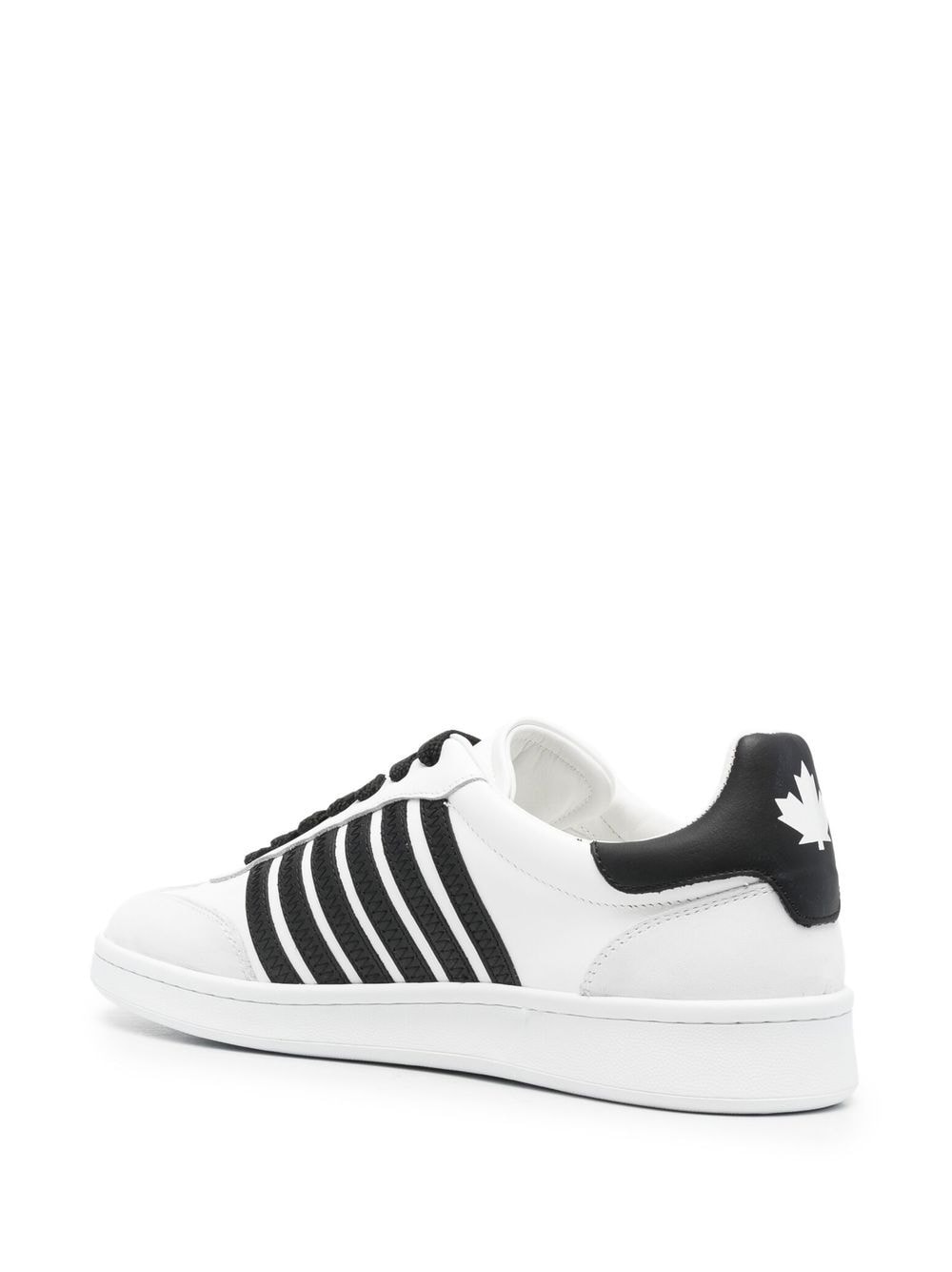 Shop Dsquared2 Boxer Low-top Sneakers In White