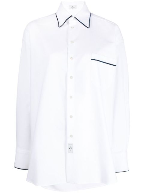 ETRO long-sleeve button-fastening shirt Women