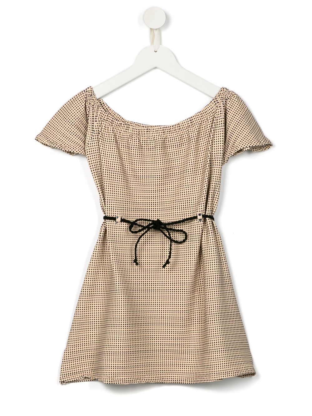 Amir Slama spot-print T-shirt dress - Neutrals