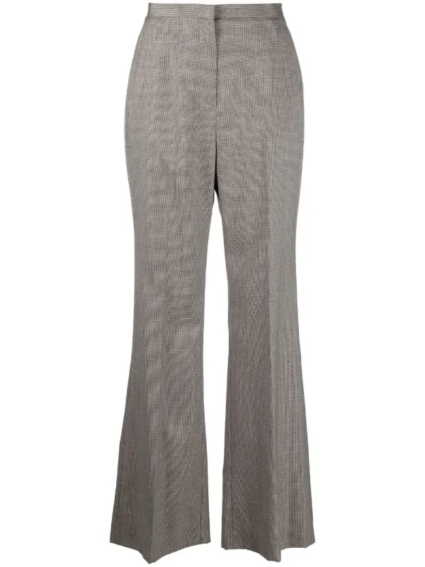 Fabiana Filippi Flared Tailored Trousers | Grey | FARFETCH