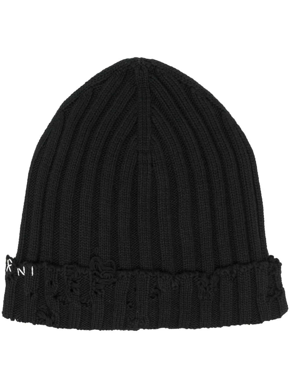 

Marni gorro con logo bordado - Negro