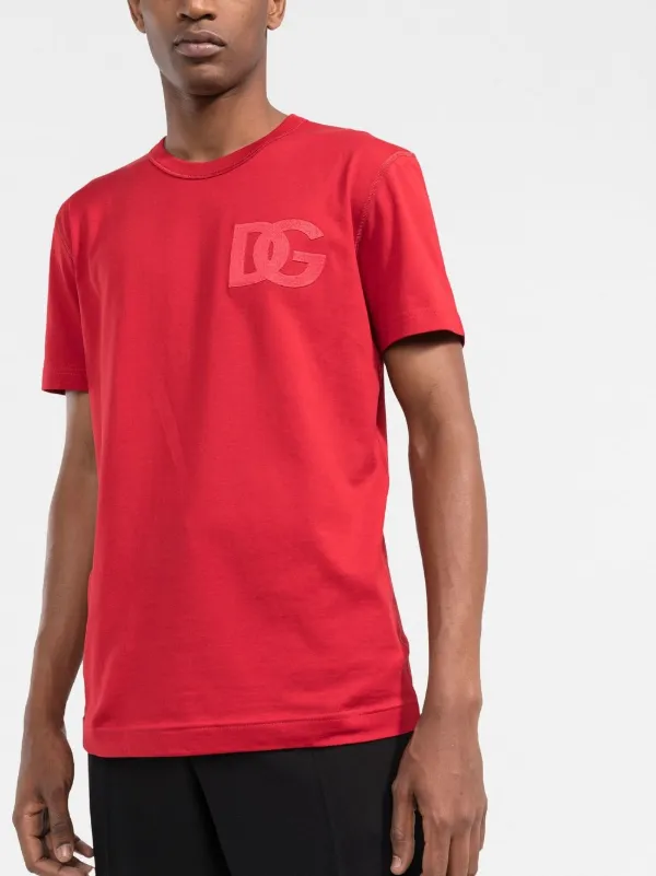 Dolce & Gabbana DG Print T-shirt | Red | FARFETCH