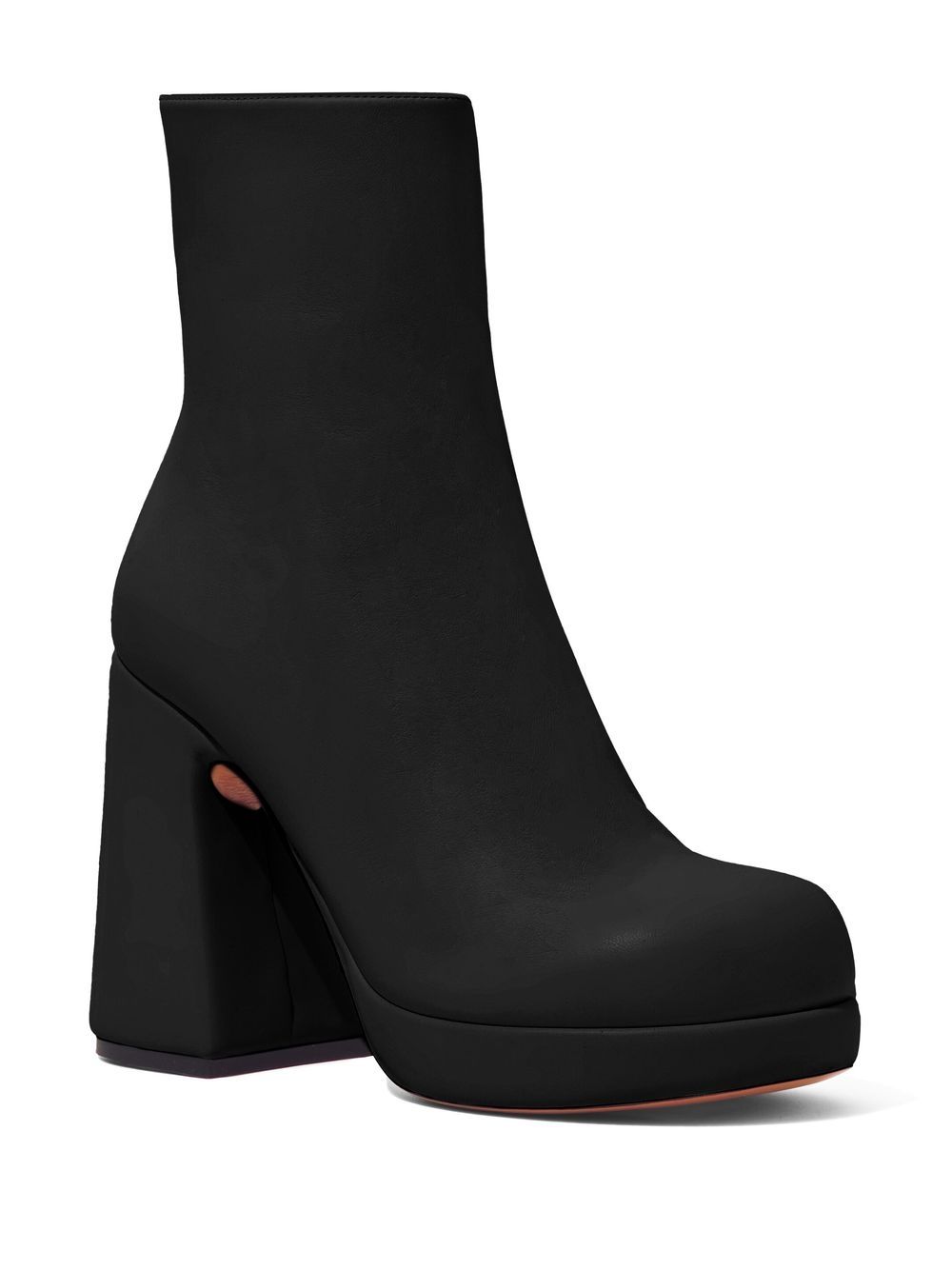 Forma leather platform ankle boots