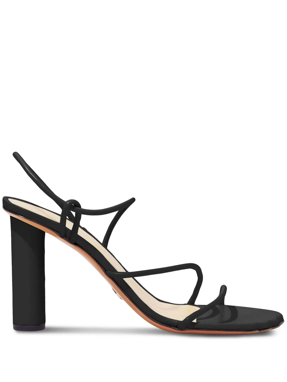 

Proenza Schouler Sculpt strappy 90mm sandals - Black