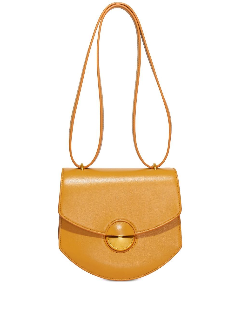 Shop Proenza Schouler Mini Round Dia Crossbody Bag In Gelb