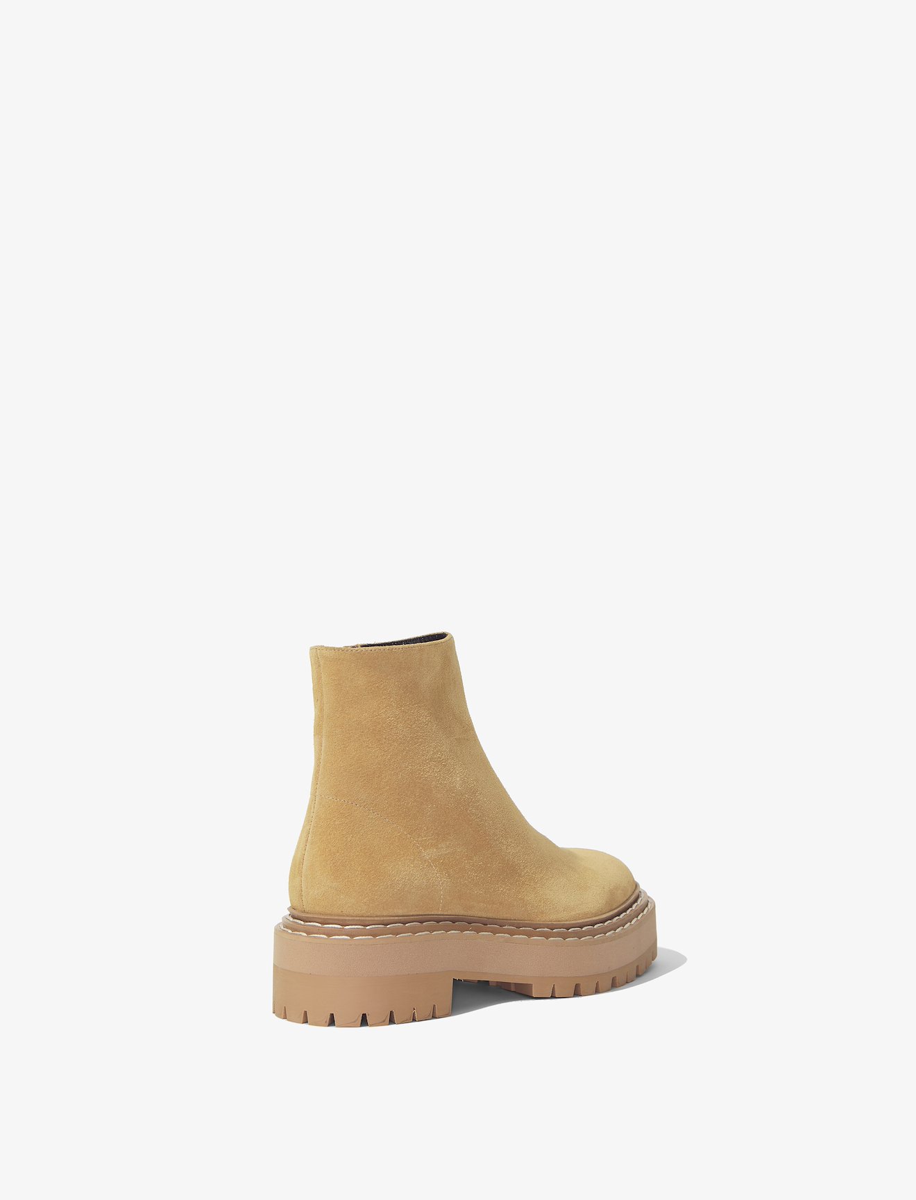 Suede Lug Sole Platform Boots #2