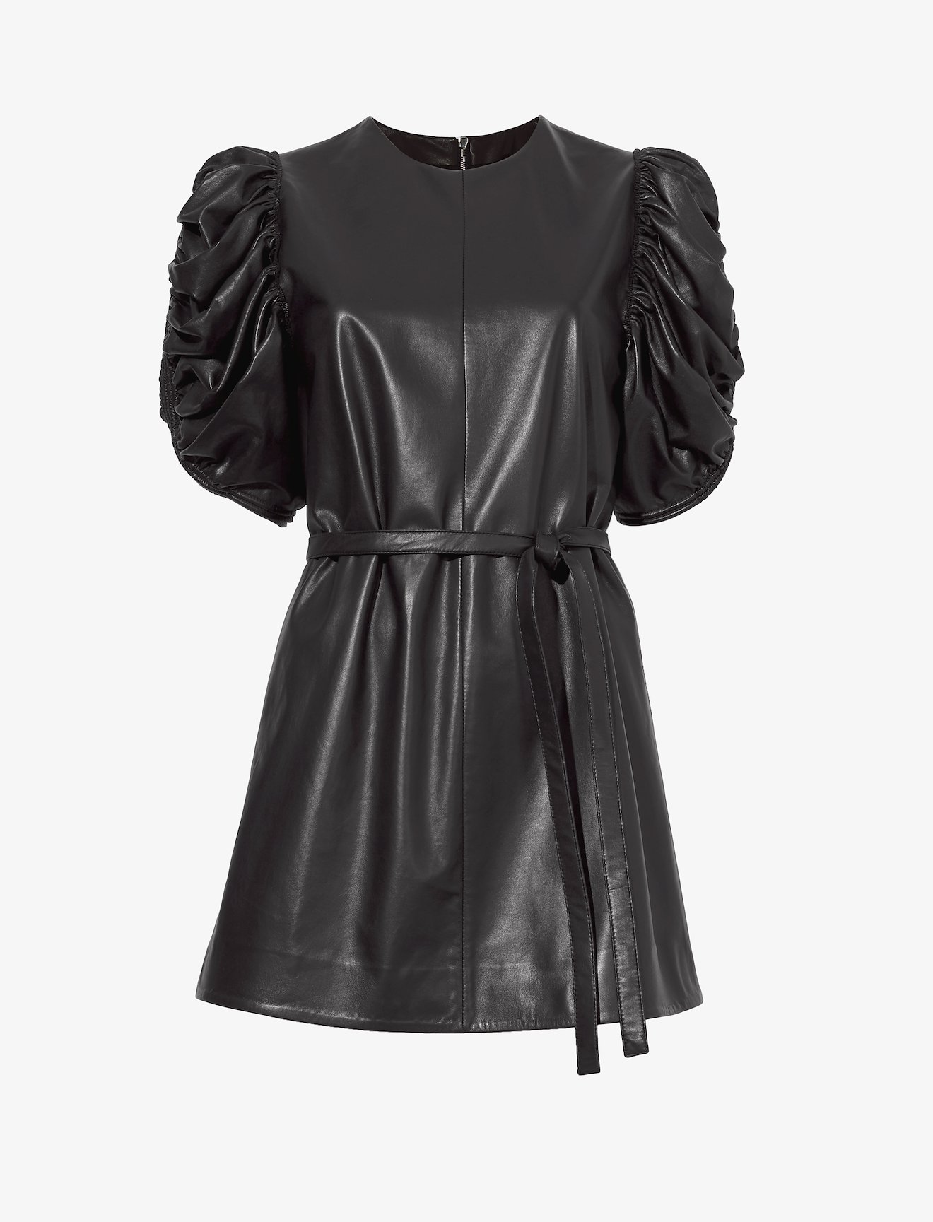 Leather Belted Top #5