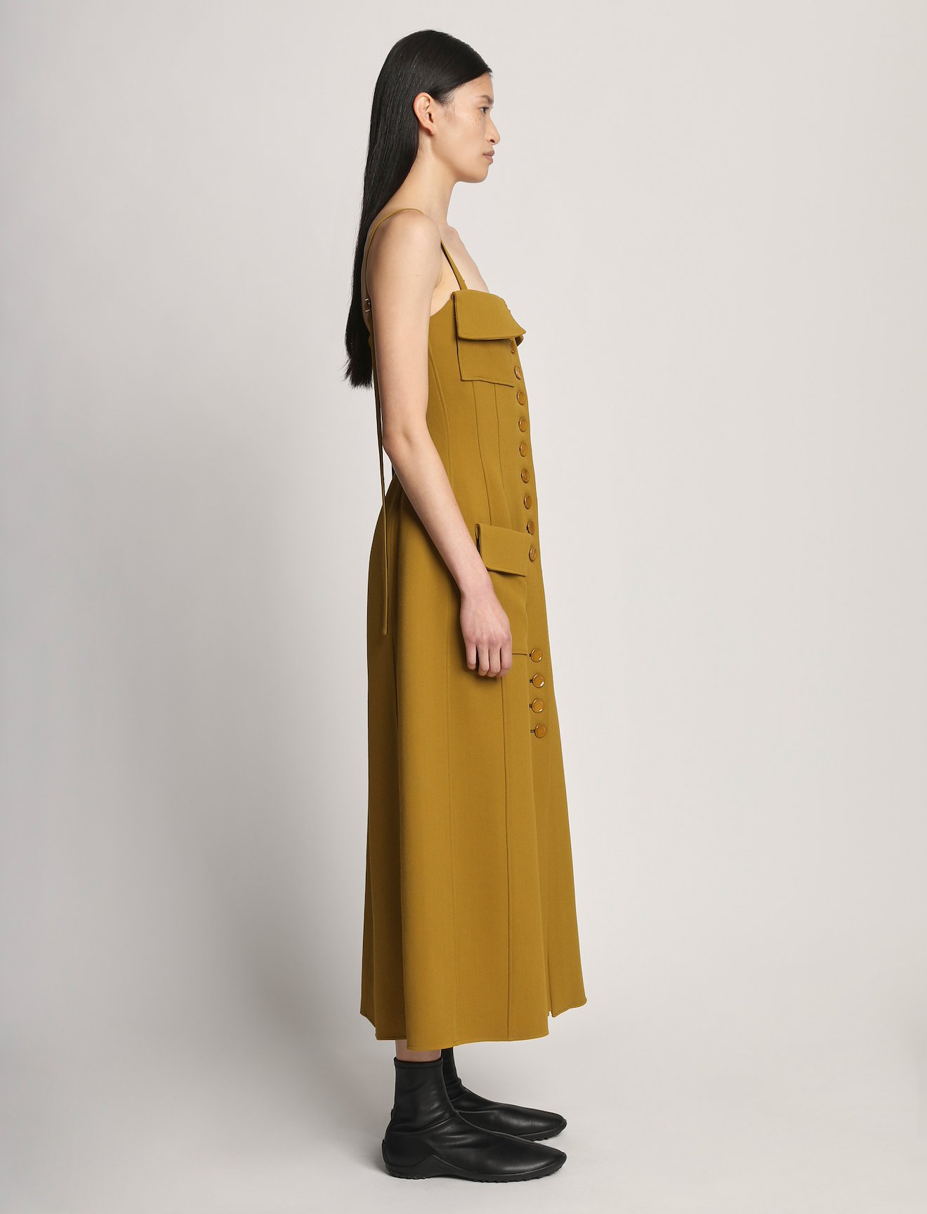 Bi-stretch Crepe Dress #1