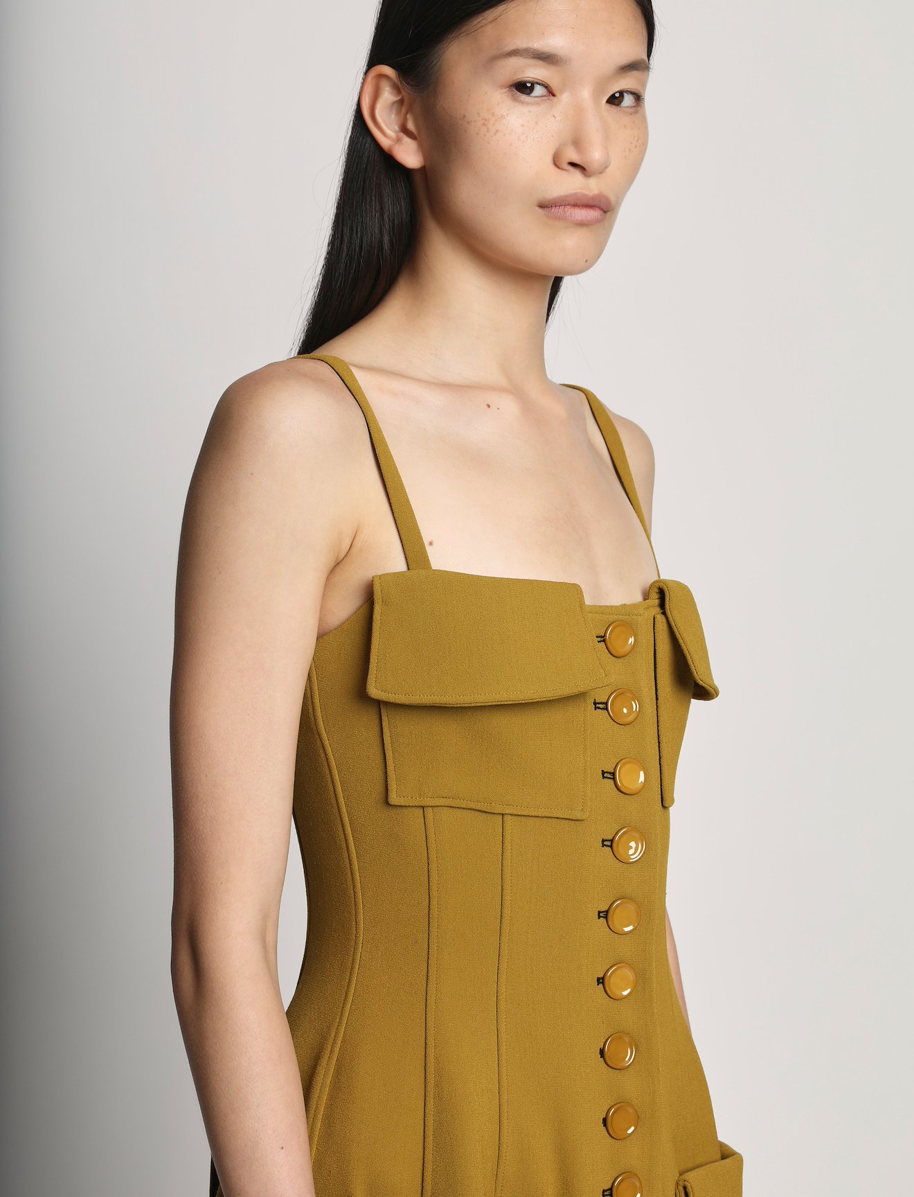 Bi-stretch Crepe Dress #3