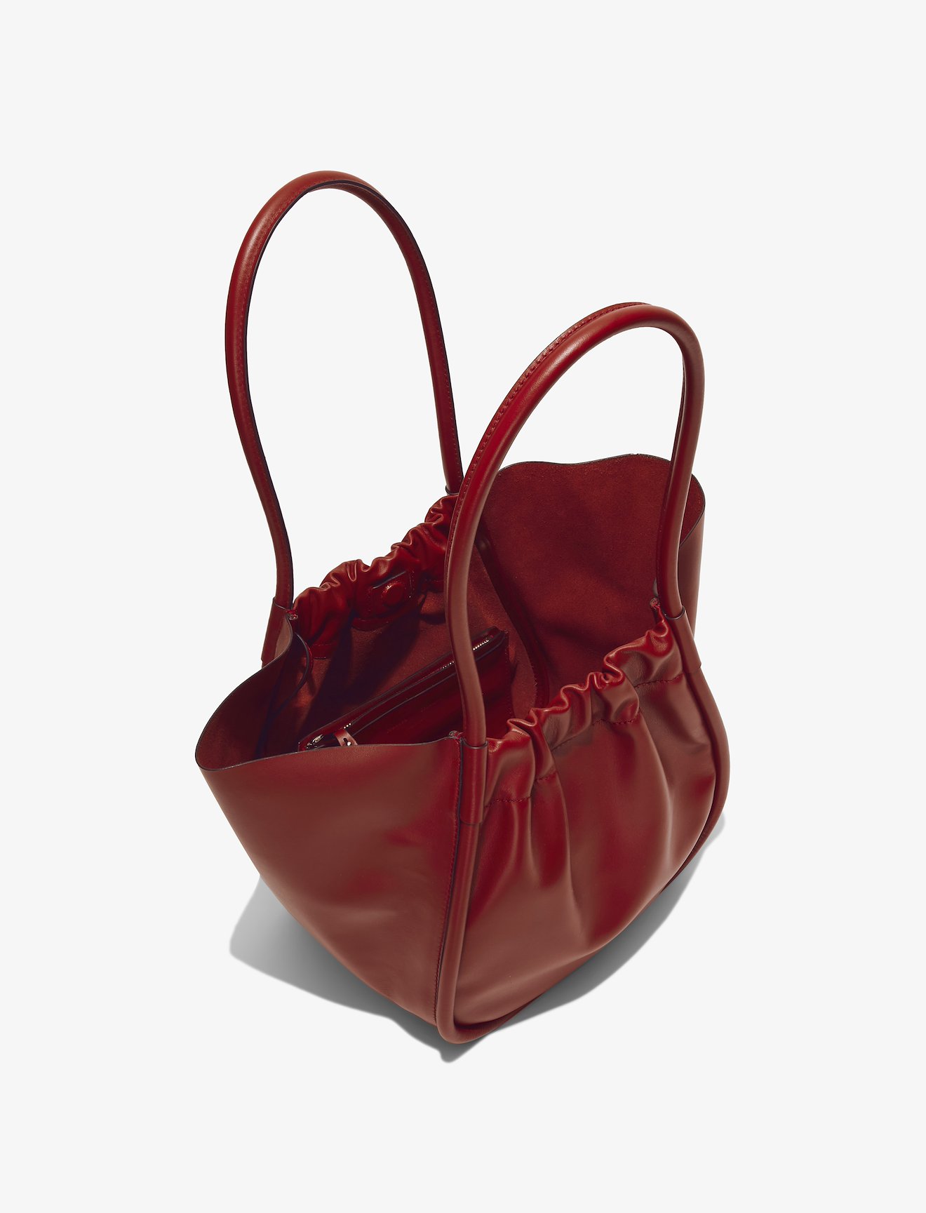 Large Ruched Tote #4