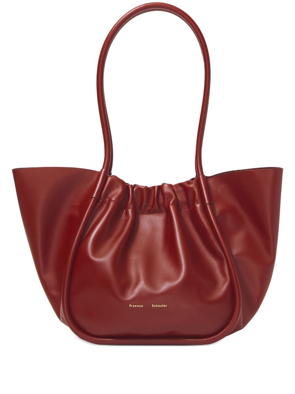 

Proenza Schouler large ruched-detail tote bag - Brown