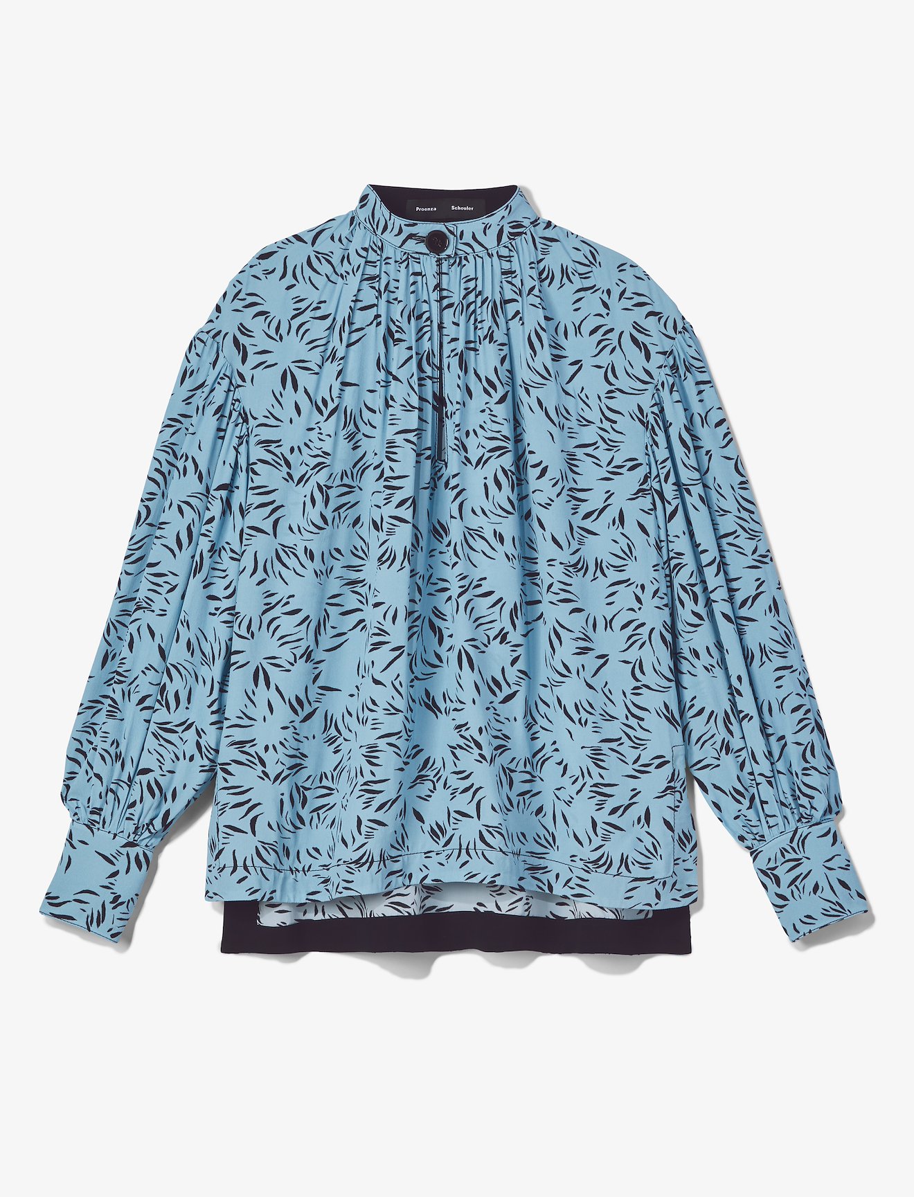 Printed Crepe De Chine Top #5
