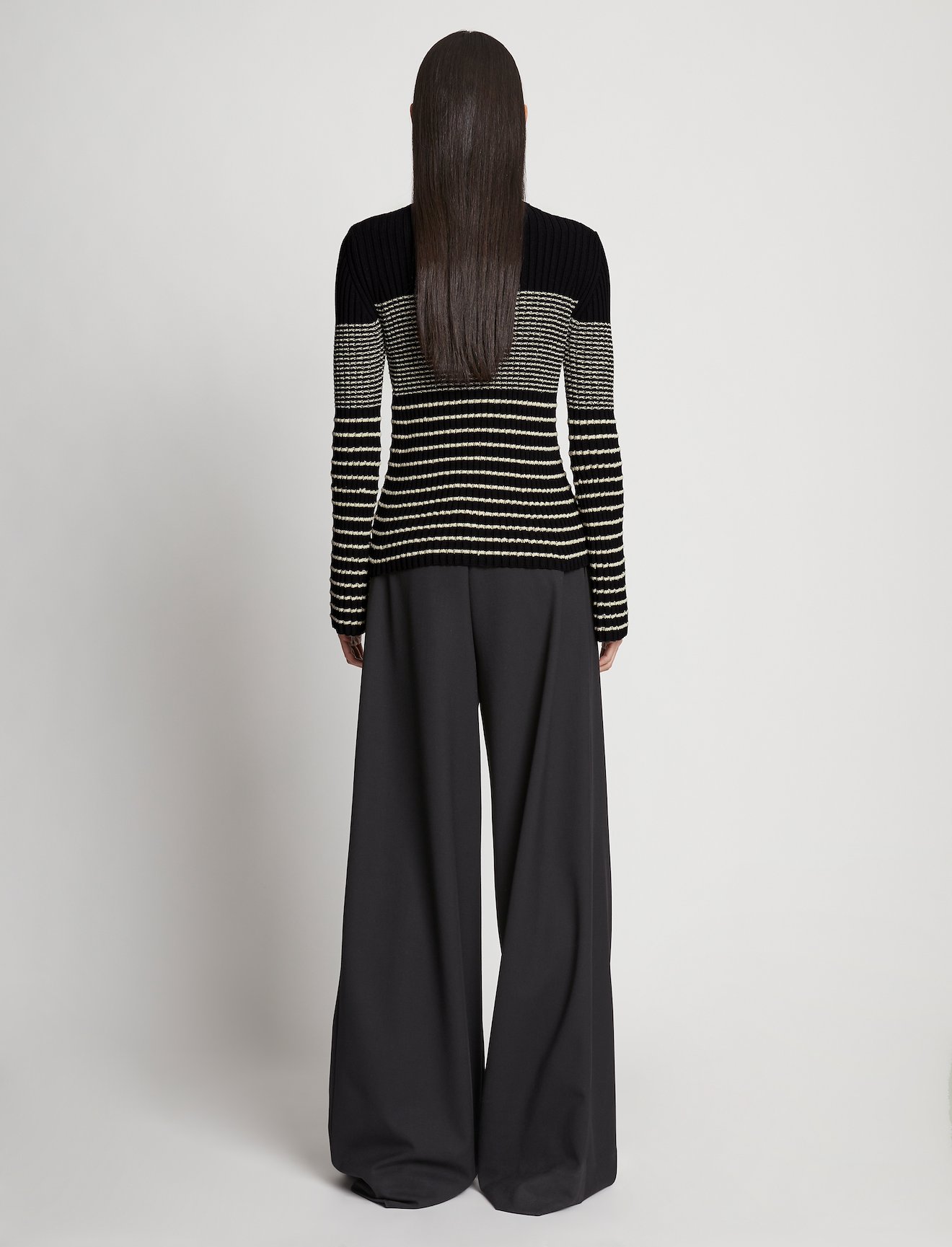 Boucle Mini Stripe Sweater #3
