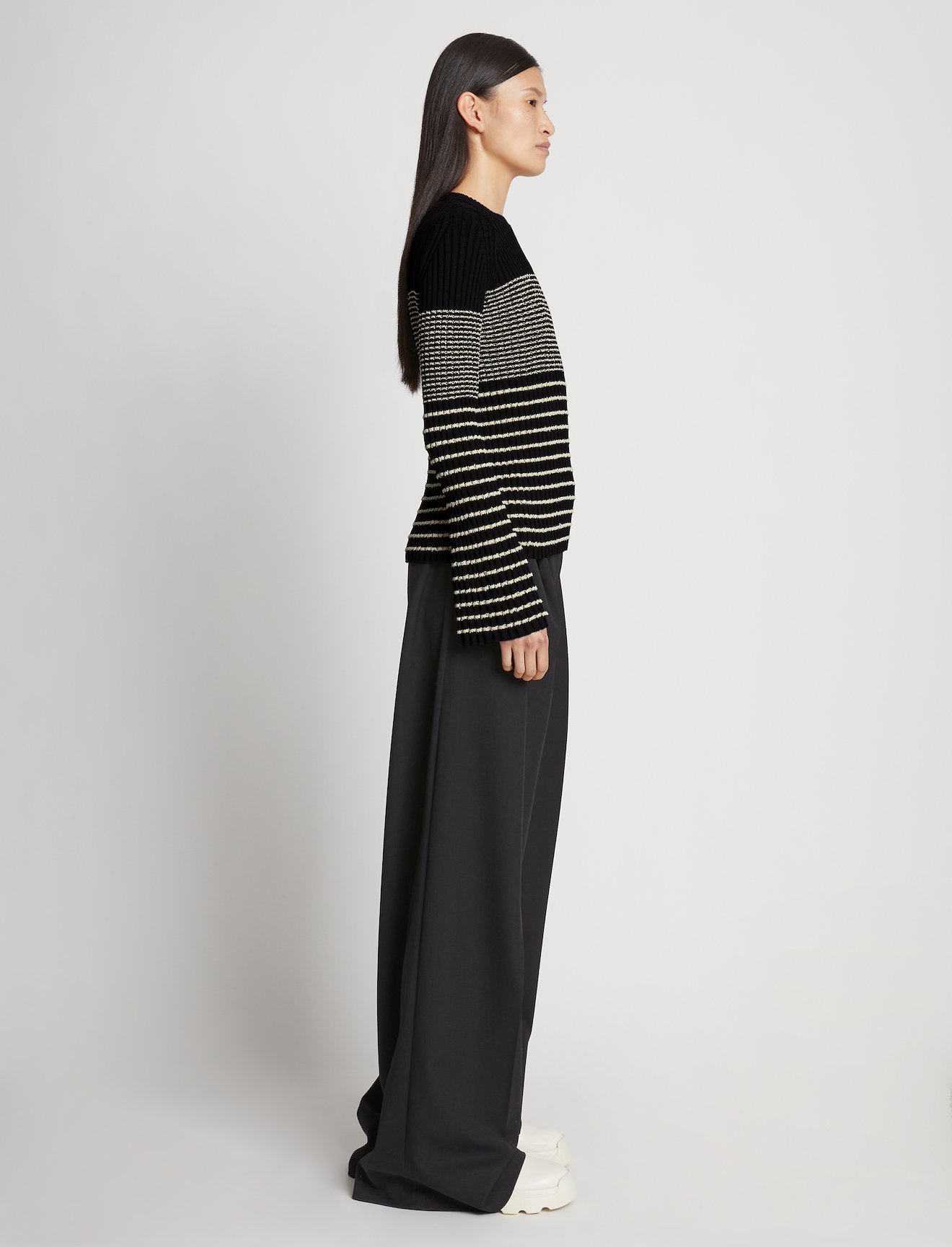 Boucle Mini Stripe Sweater #2