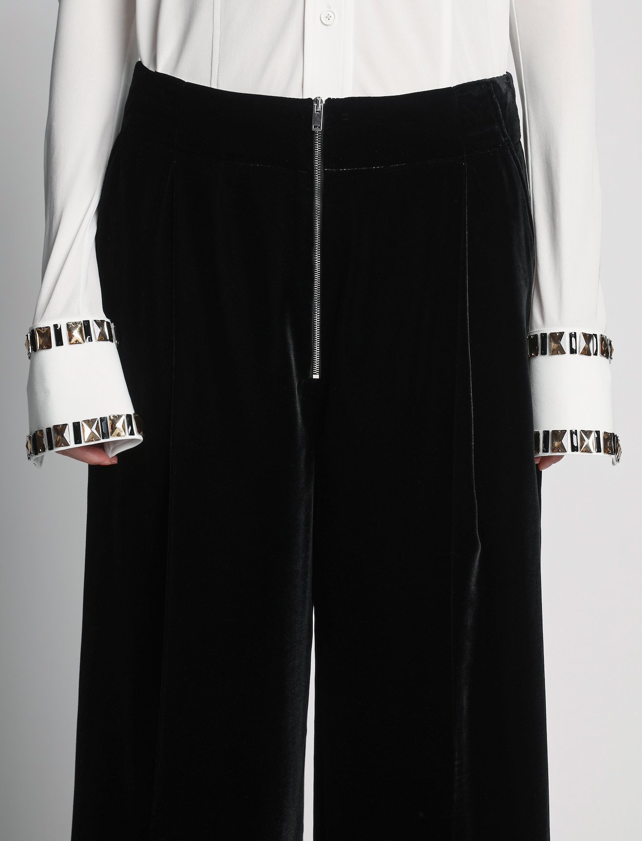 Silk Viscose Velvet Trouser #3