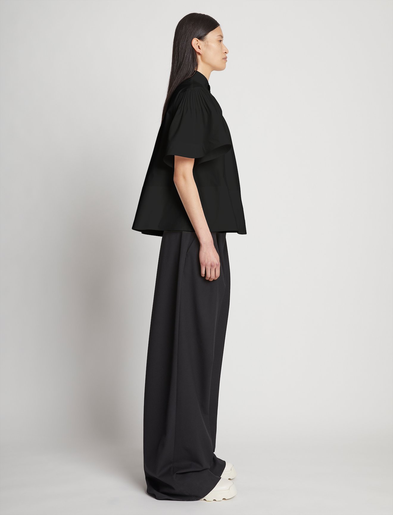 Poplin Pintuck Top #2