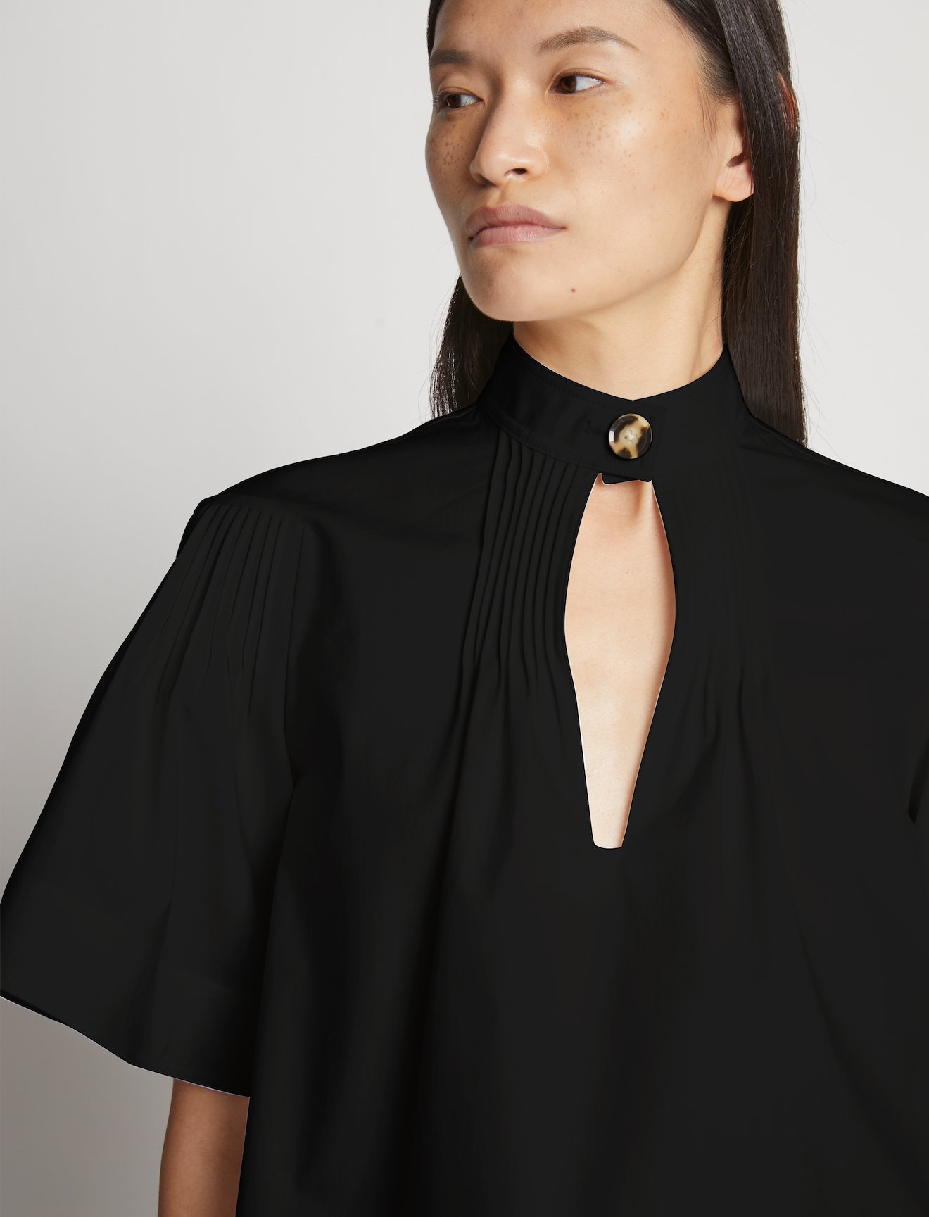 Poplin Pintuck Top #4