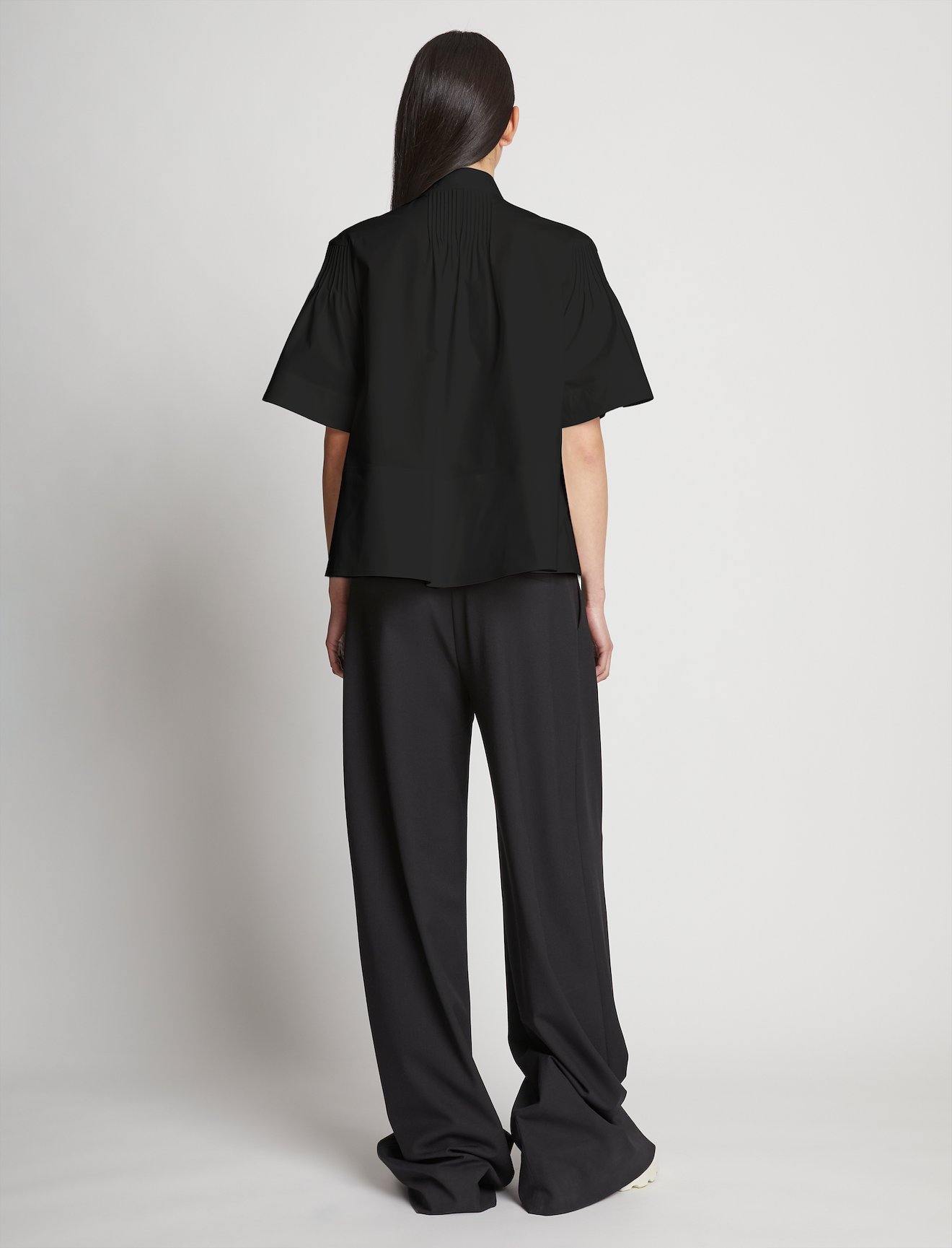 Poplin Pintuck Top #3