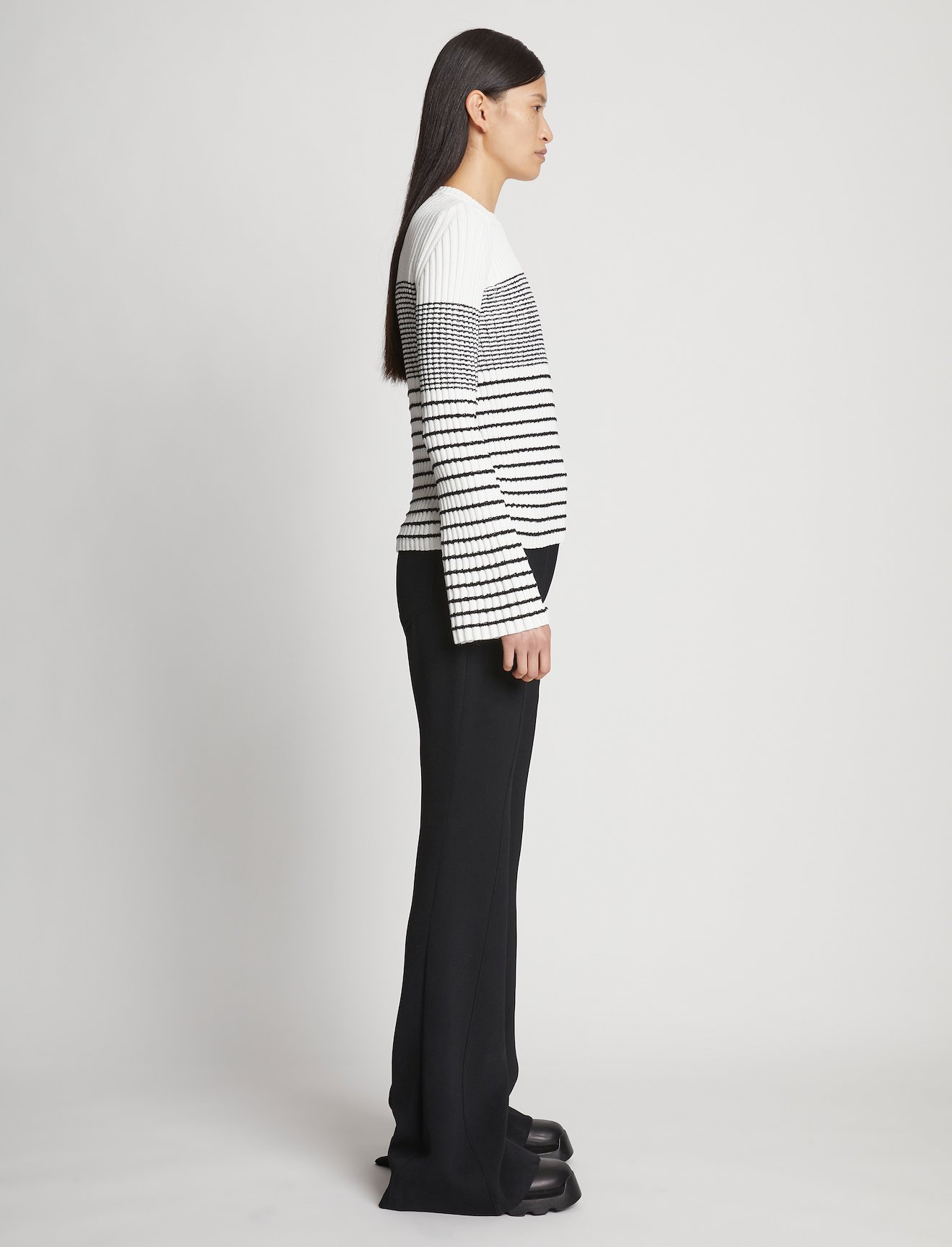 Boucle Mini Stripe Sweater #2