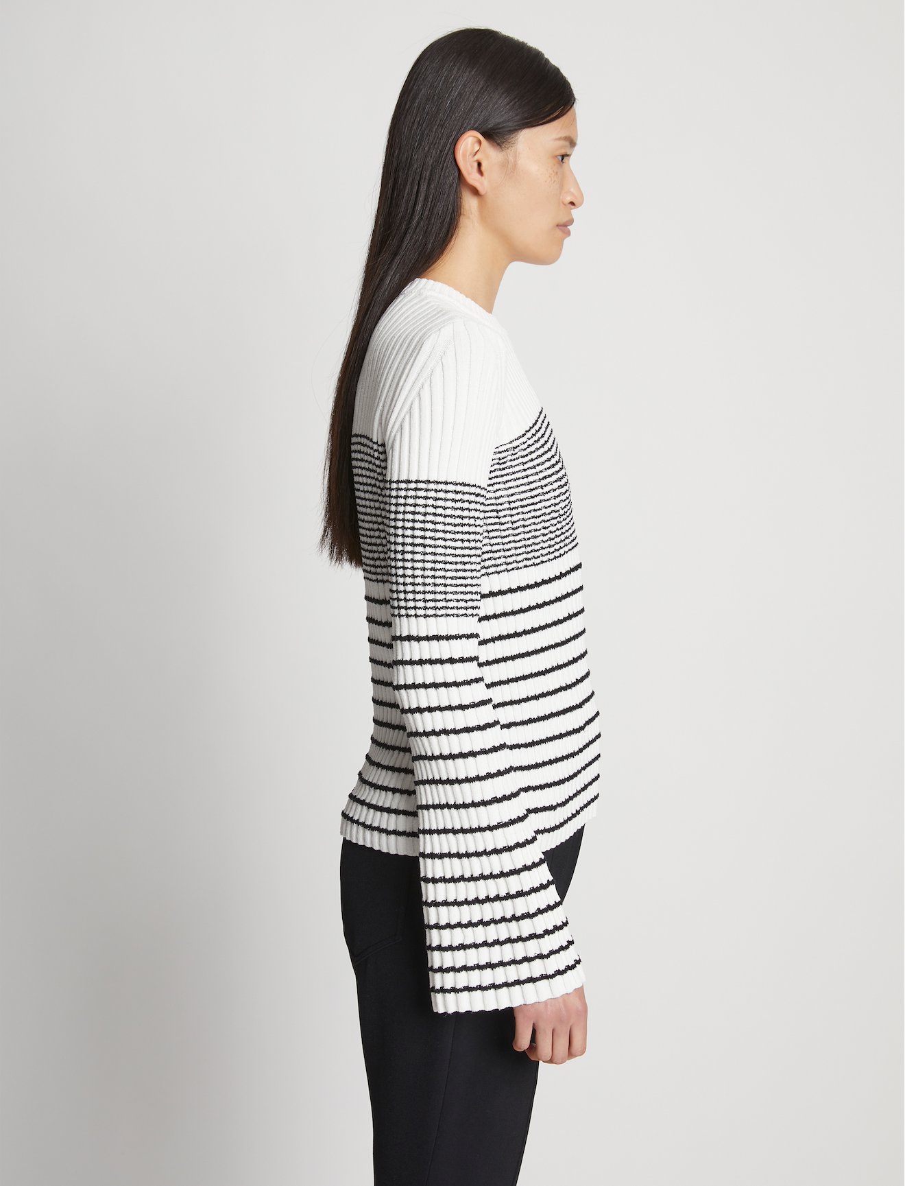 Boucle Mini Stripe Sweater #4