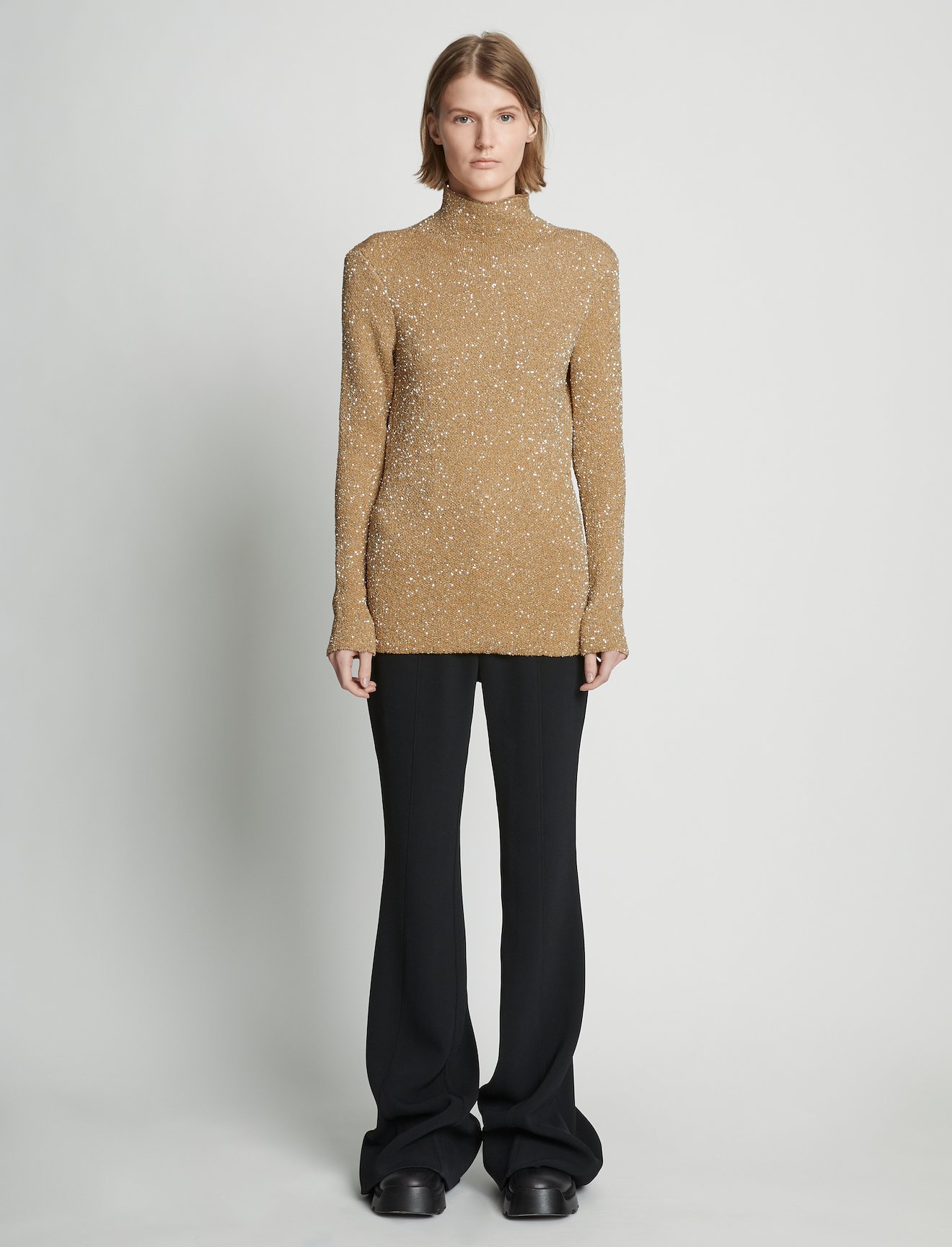 Sequin Knit Sweater #1