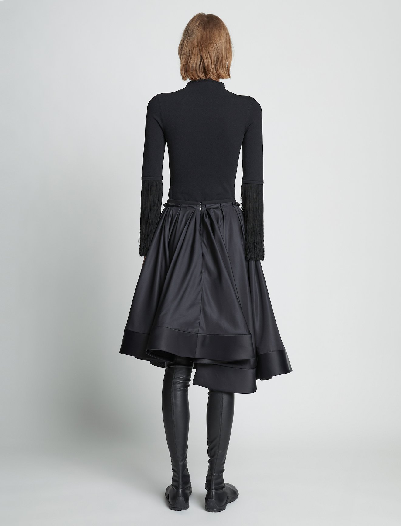 Silk Nylon Taffeta Skirt #2