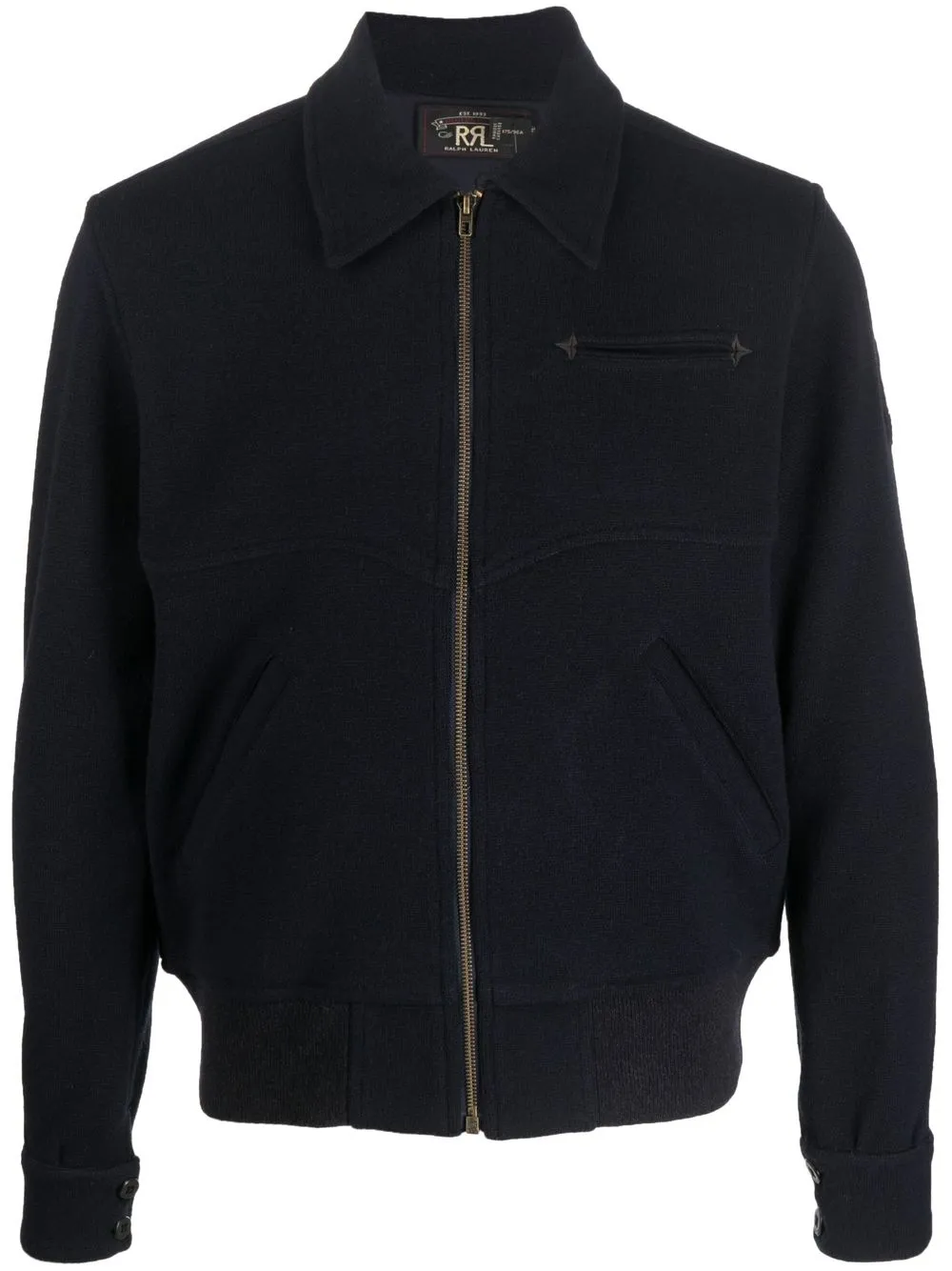 Ralph Lauren RRL Zipped Bomber Jacket - Farfetch