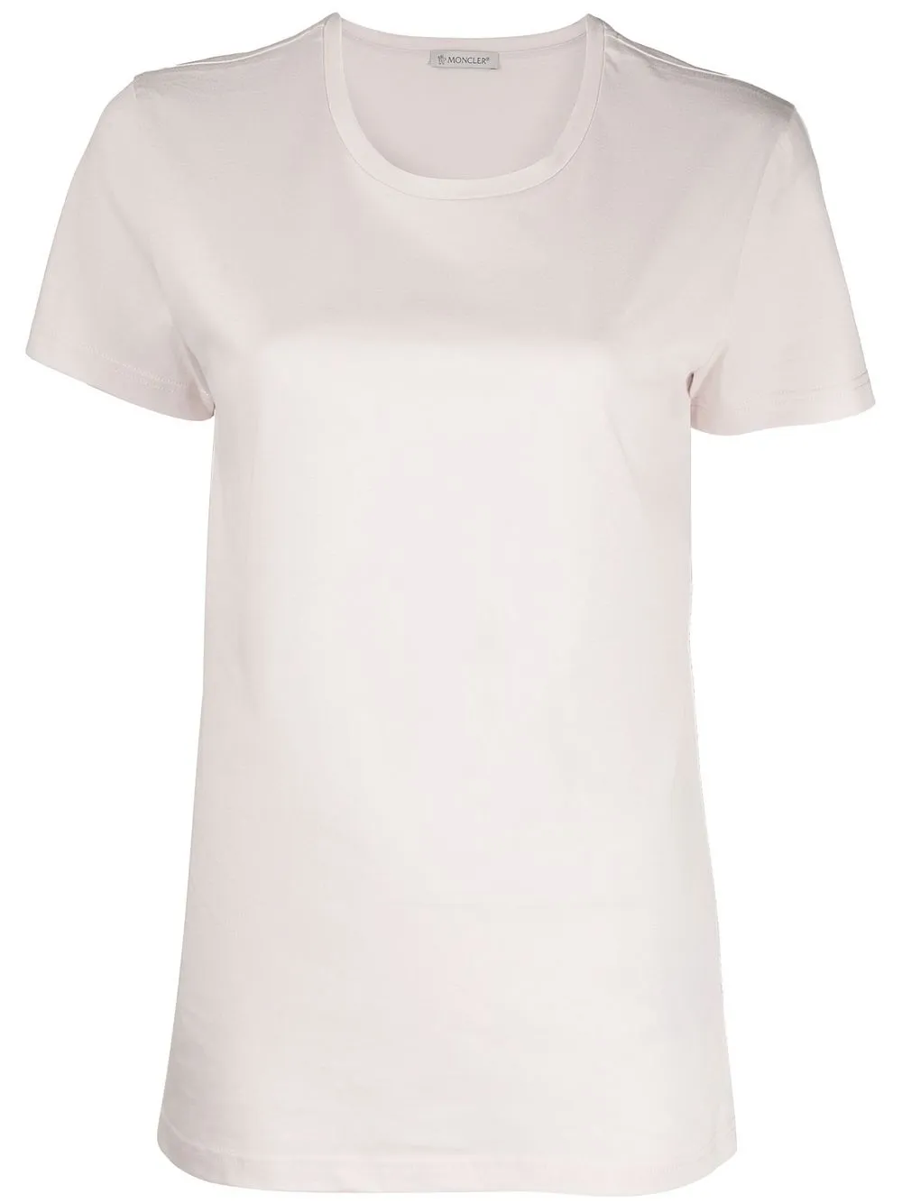 

Moncler playera con cuello redondo - Rosado