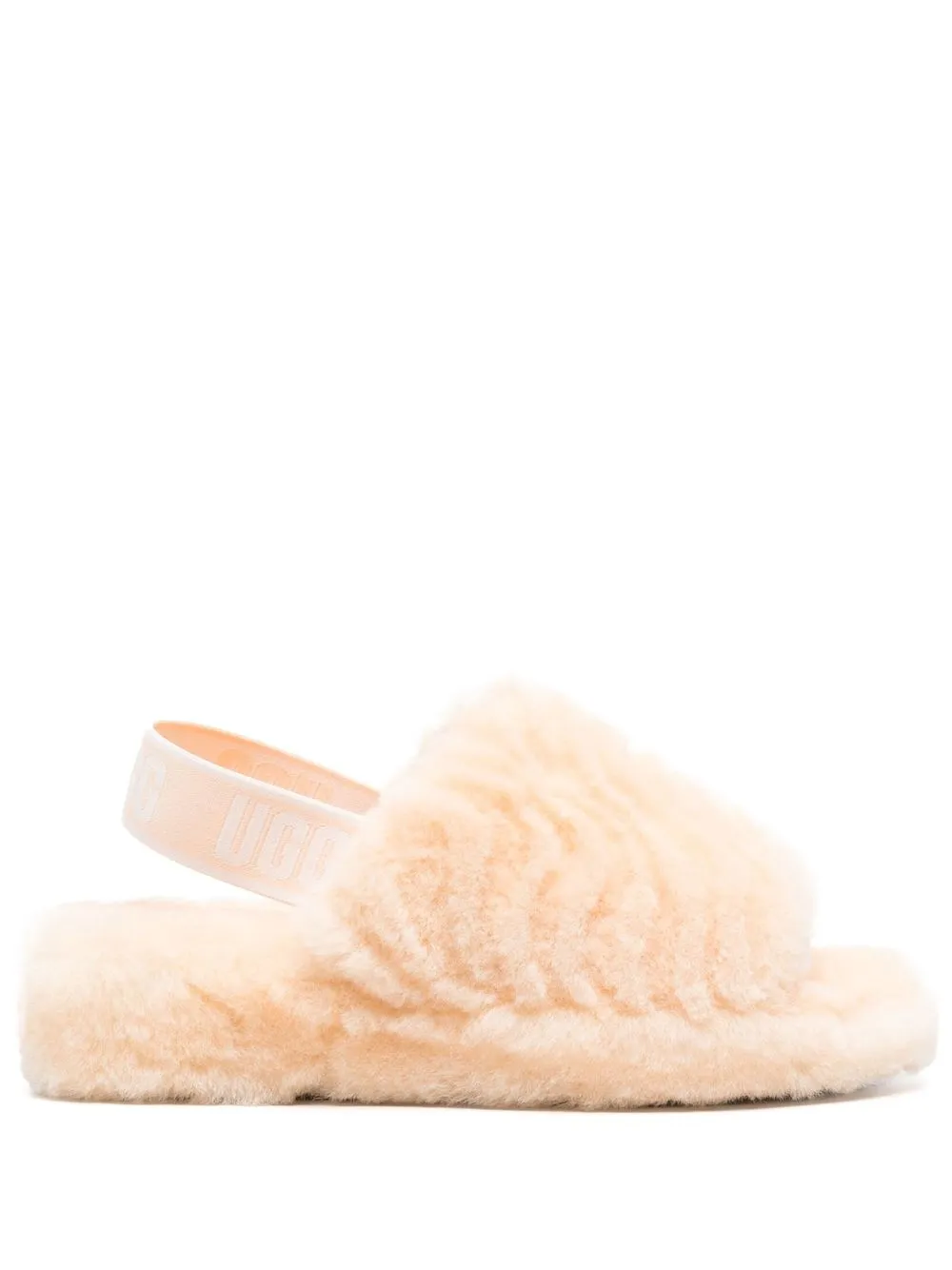 

UGG sandalias con suela gruesa - Naranja