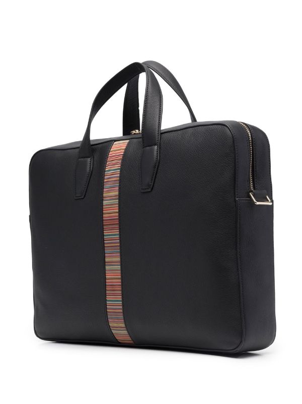Paul Smith stripe-print Leather Crossbody Bag - Farfetch