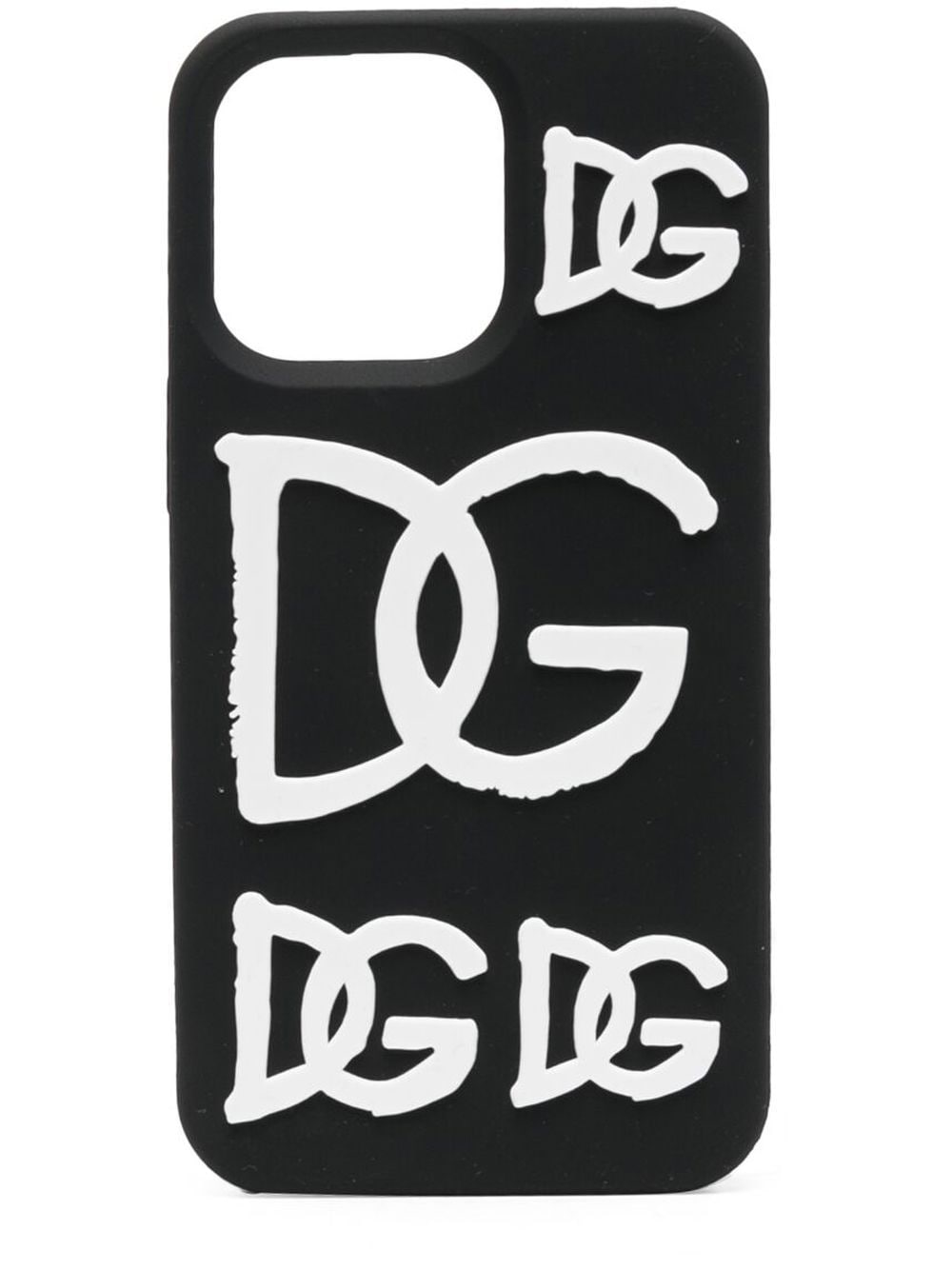 Dolce & Gabbana logo-embossed iPhone 14 Pro Max Case - Yellow
