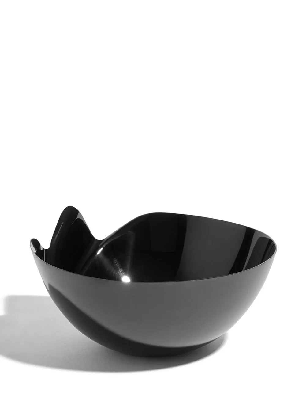 Shop Zaha Hadid Design Serenity Stainless Steel Bowl In Black