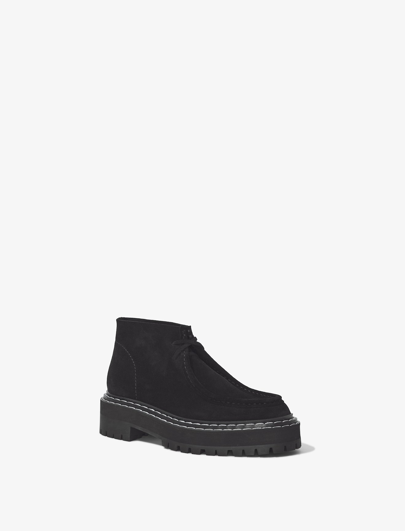 Lug Sole Platform Lace-Up Boots #1