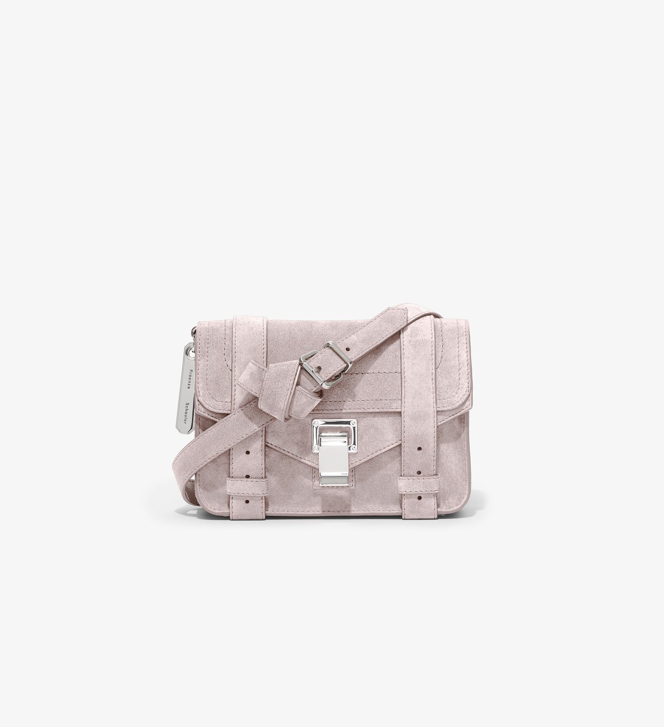 Suede PS1 Mini Crossbody Bag