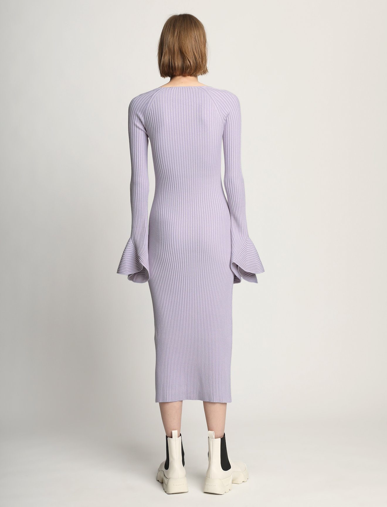 Fluted Rib Knit Dress #2