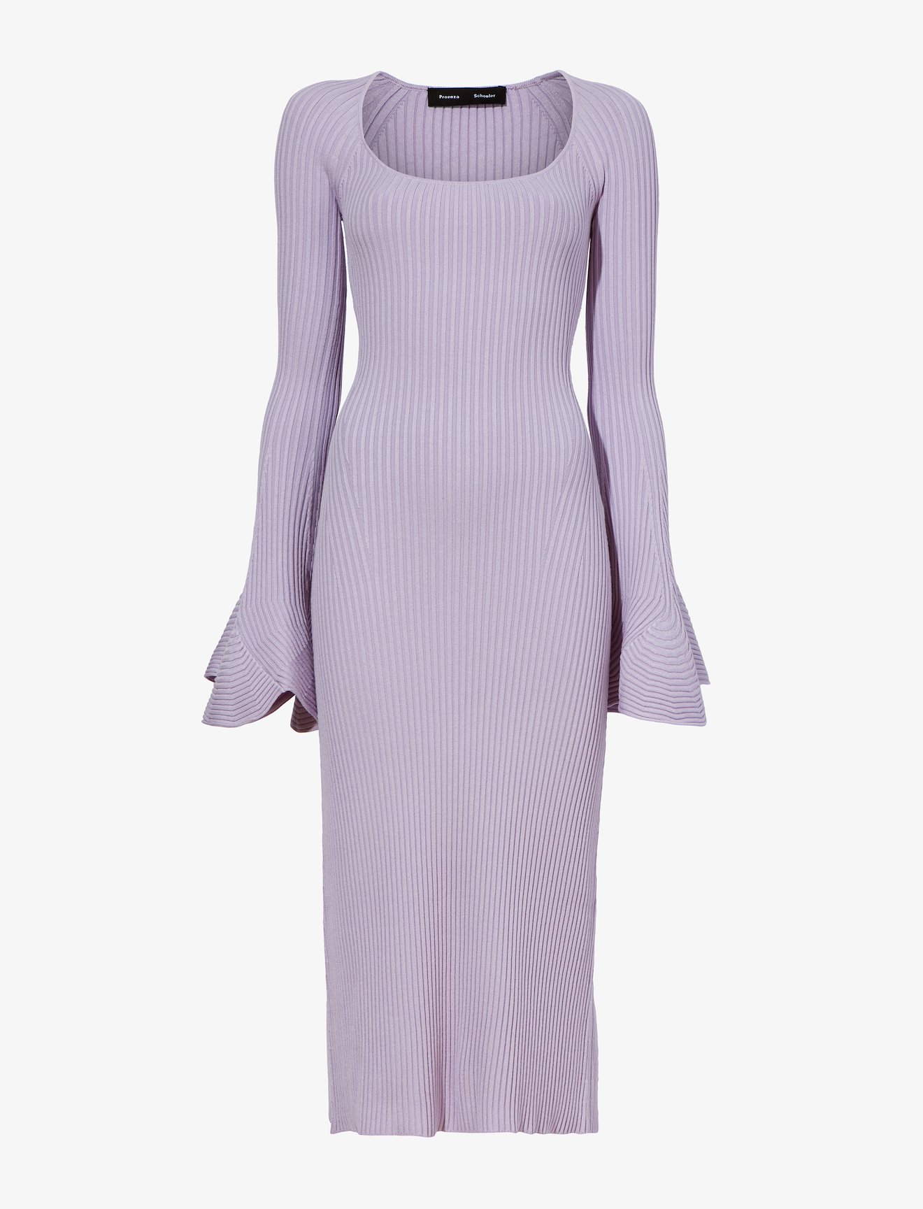 Fluted Rib Knit Dress #4