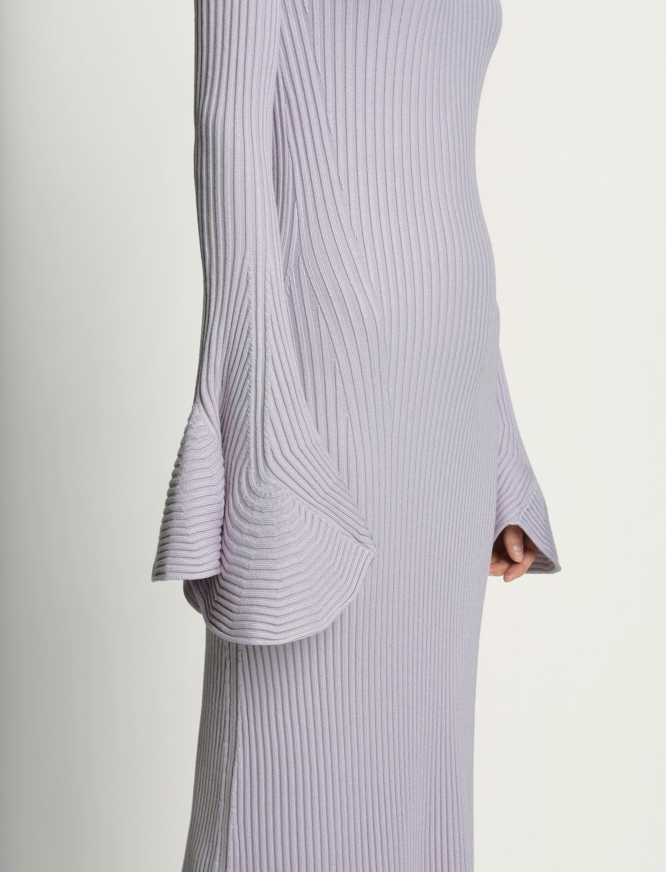 Fluted Rib Knit Dress #3