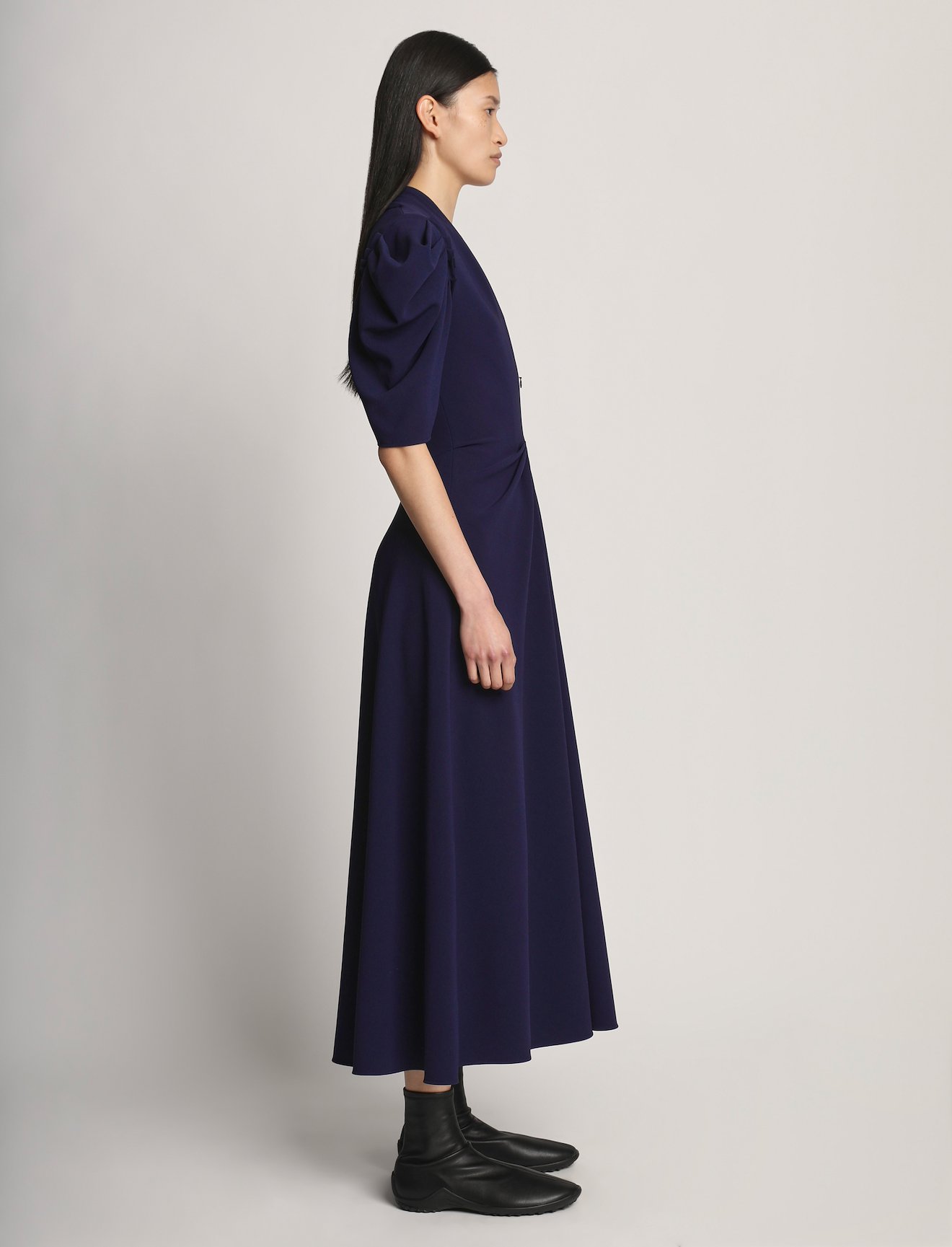 Matte Viscose Crepe Dress #1
