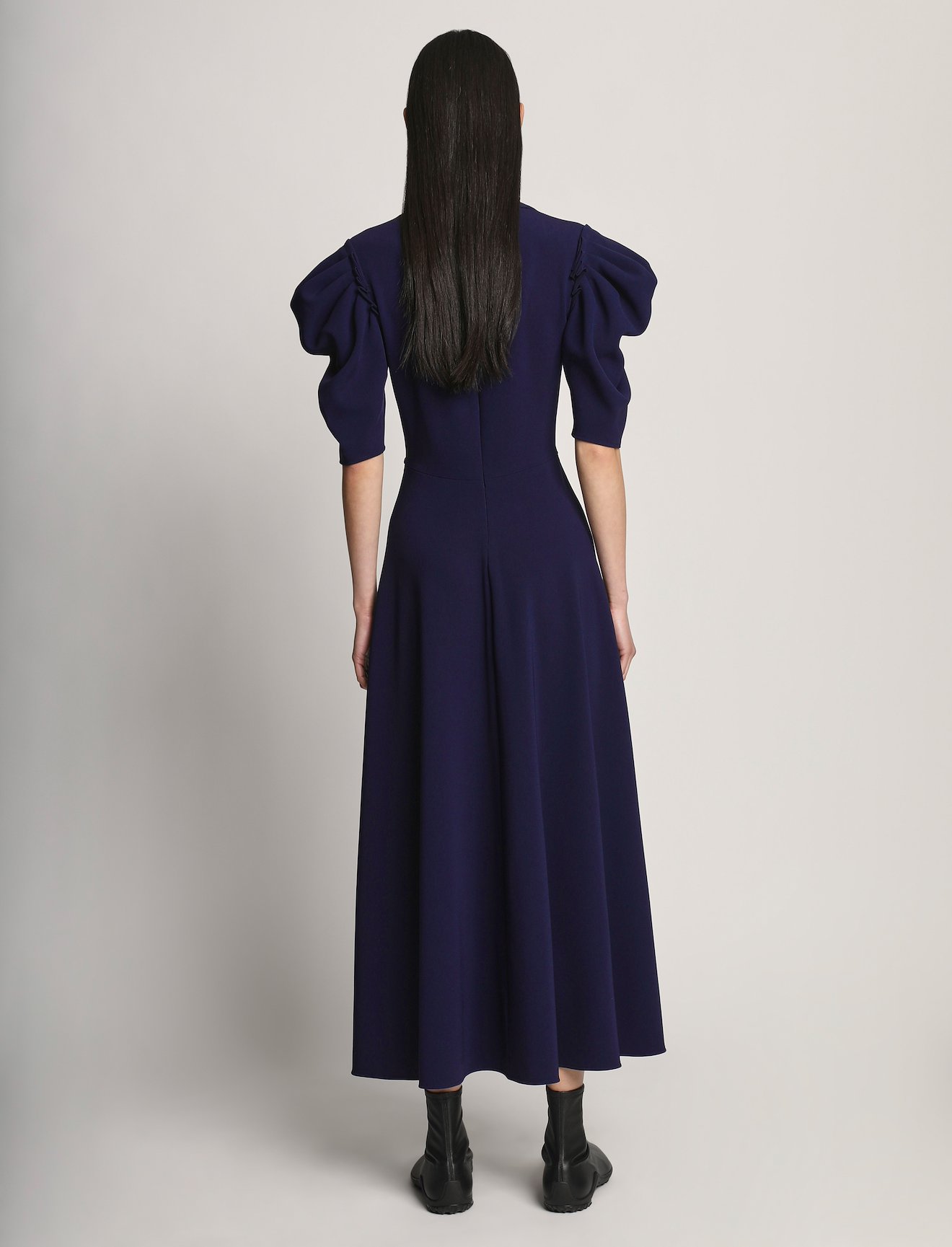 Matte Viscose Crepe Dress #2