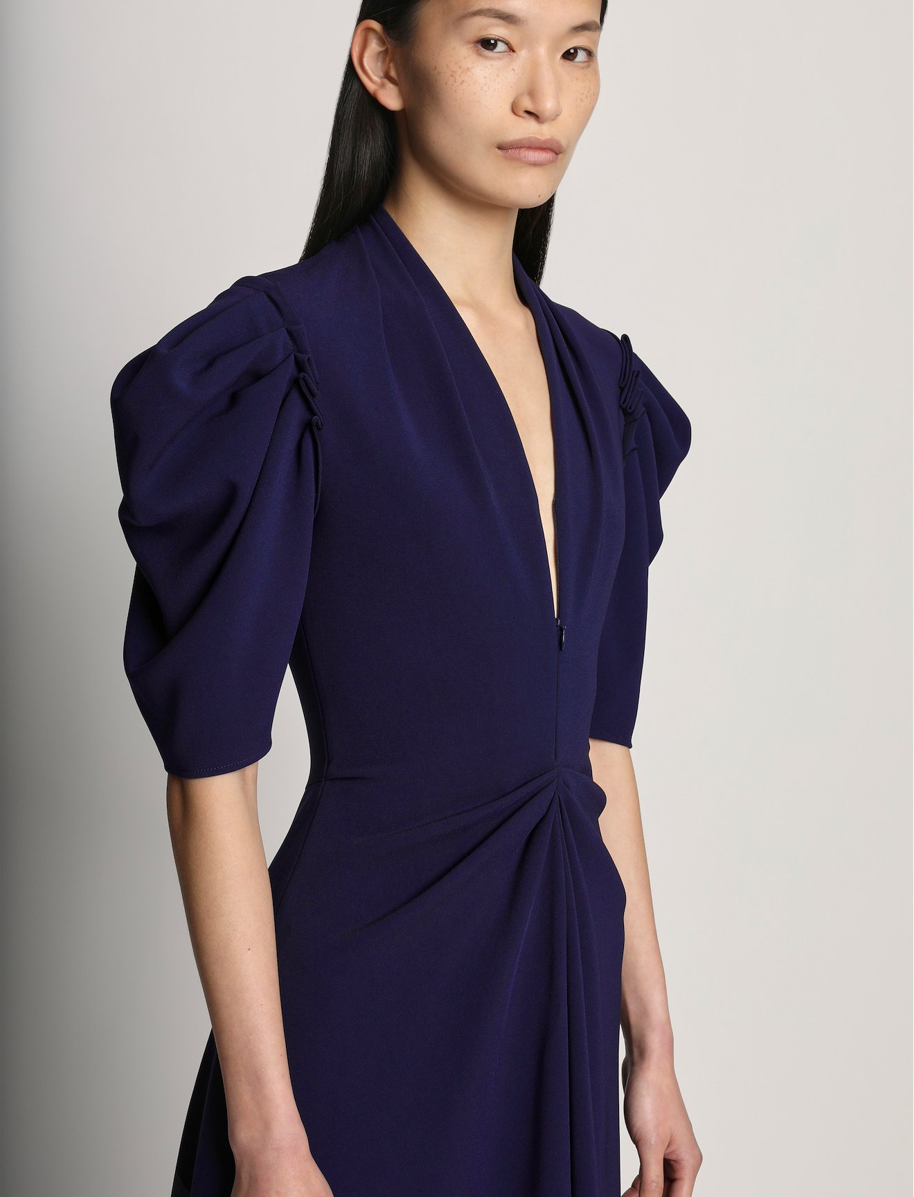 Matte Viscose Crepe Dress #3