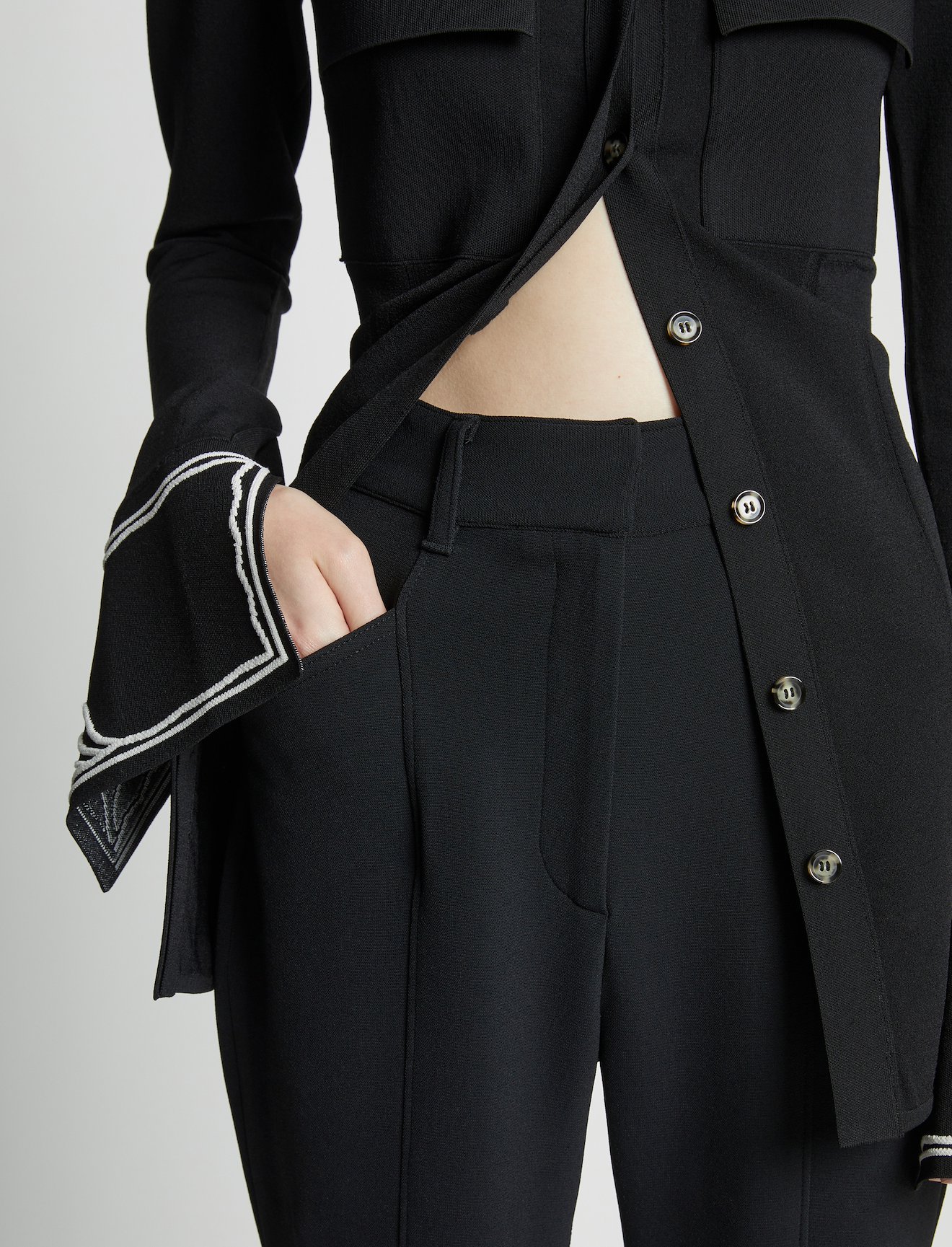 Bi-stretch Crepe Pant #3