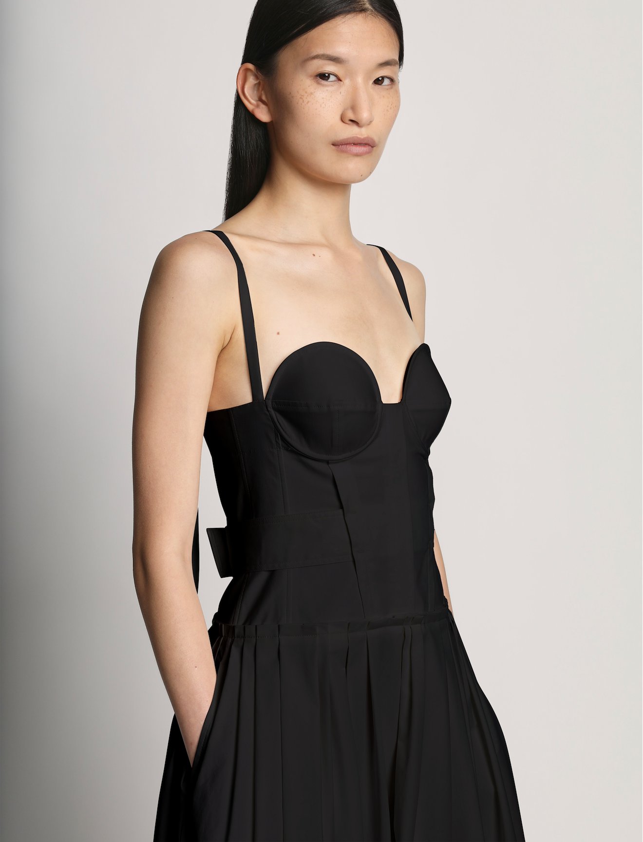 Poplin Bustier Dress #3