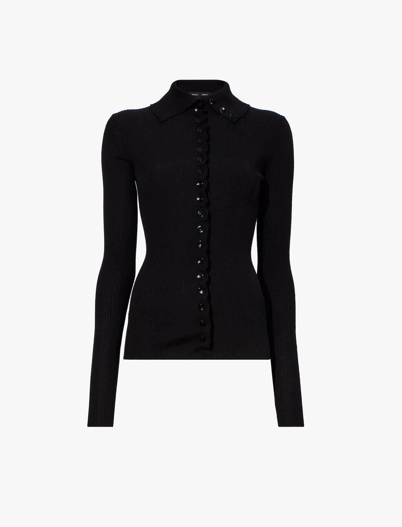 Eco Superfine Merino Button Down Sweater #5