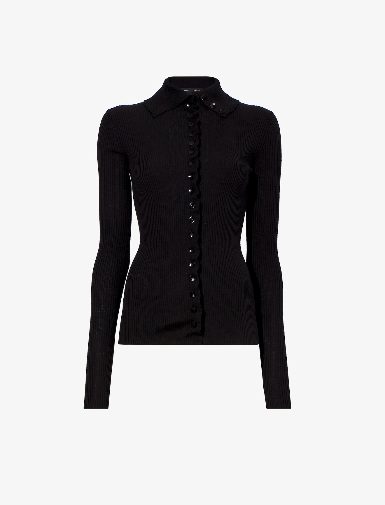 Eco Superfine Merino Button Down Sweater #5