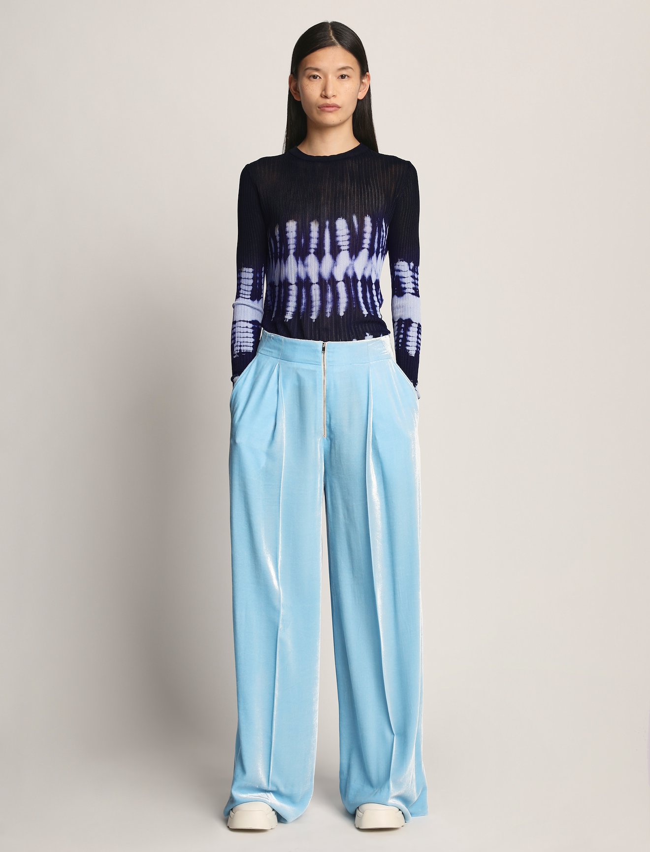 Viscose Knit Tie Dye Top #1