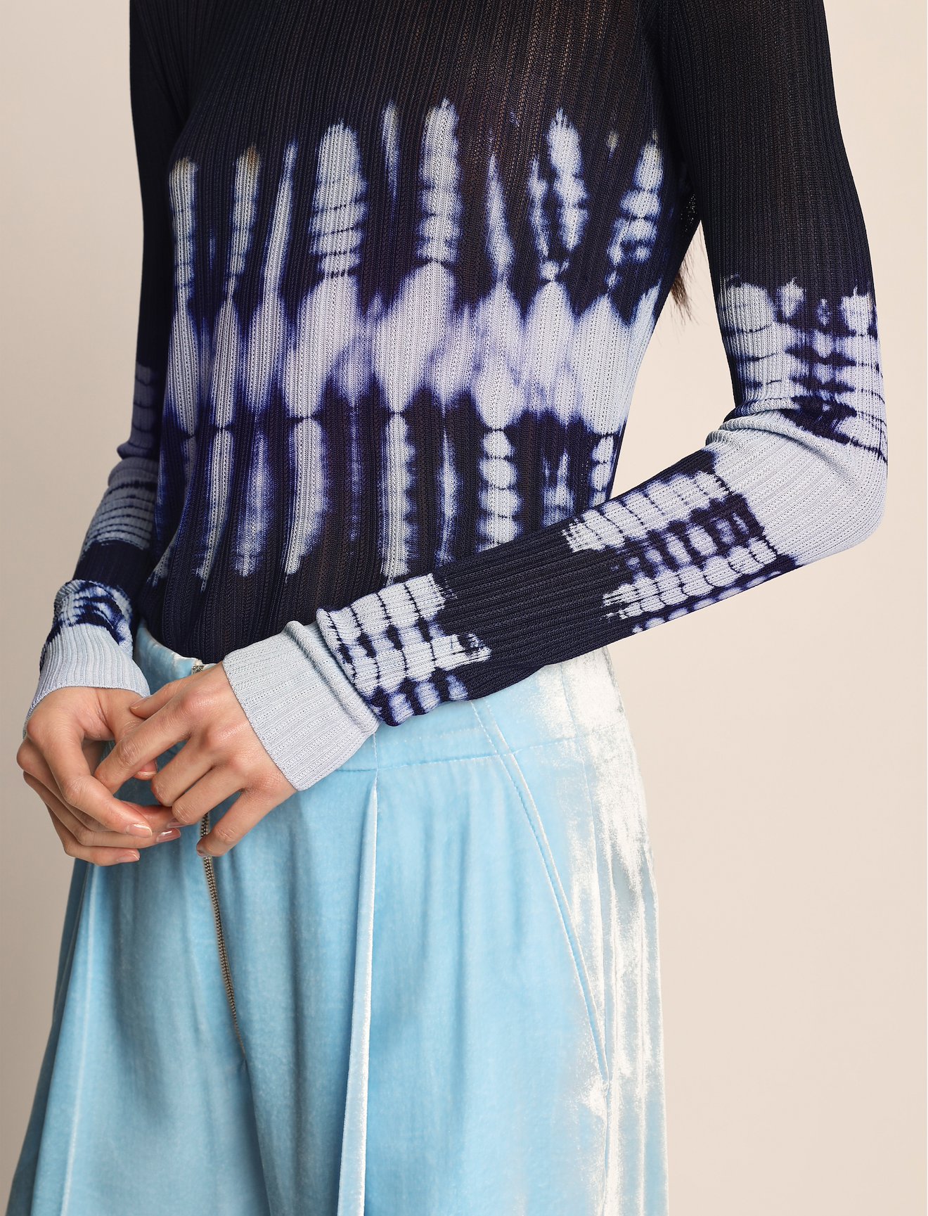 Viscose Knit Tie Dye Top #4