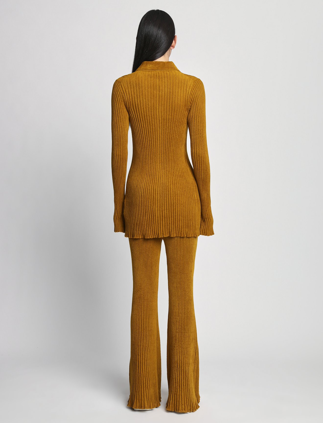 Velvet Rib Knit Shirt #3